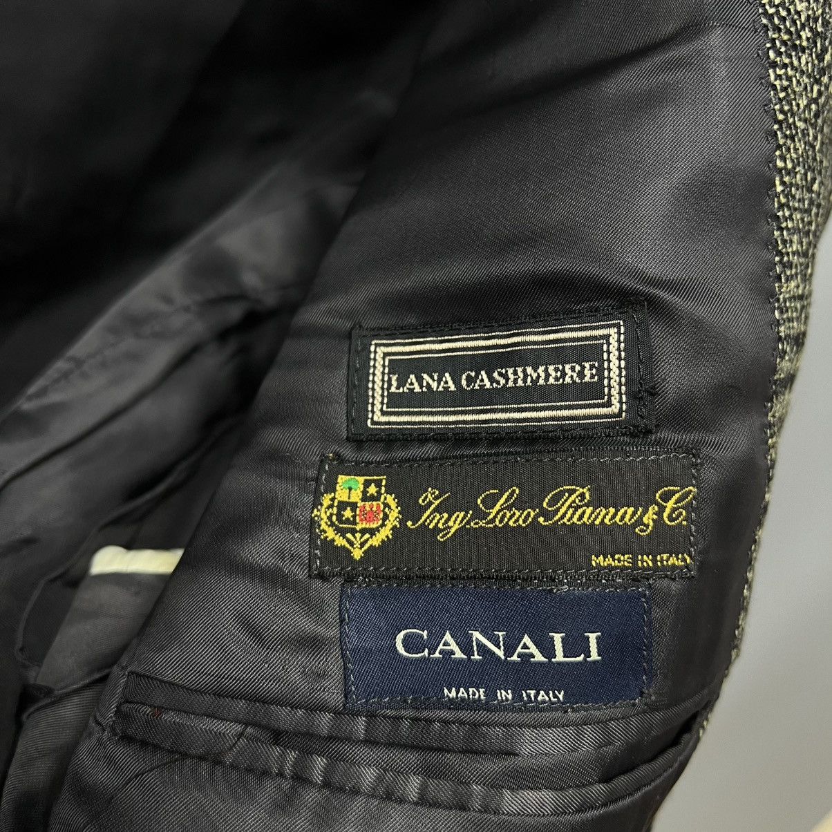 Canali Canali Loro Piana Blazer men’s Lana Cashmere Size 48R - 17 Thumbnail