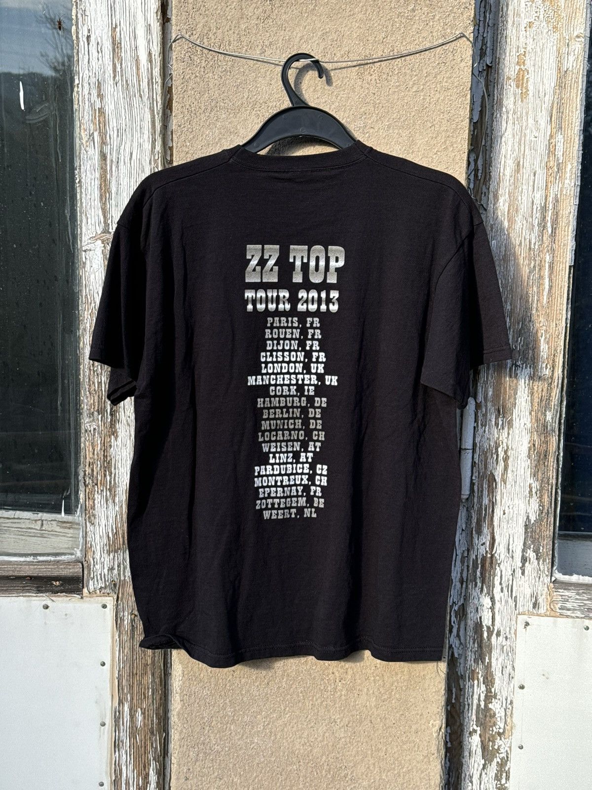 Band Tees ZZ Top 2013 tour tee Size US XL / EU 56 / 4 - 7 Thumbnail