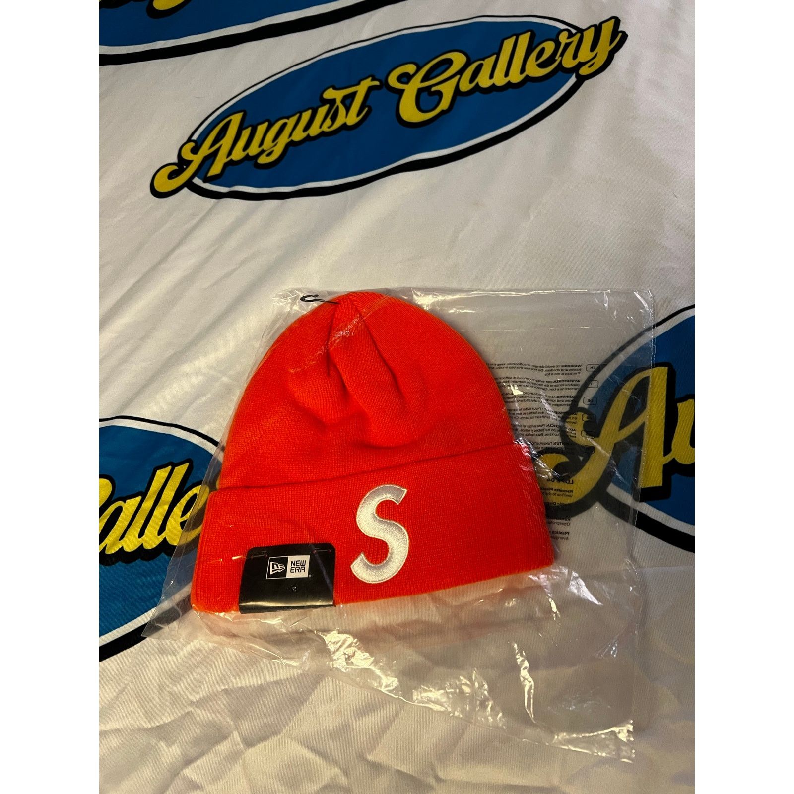 New Era × Supreme Supreme New Era Big S Logo Beanie | Grailed