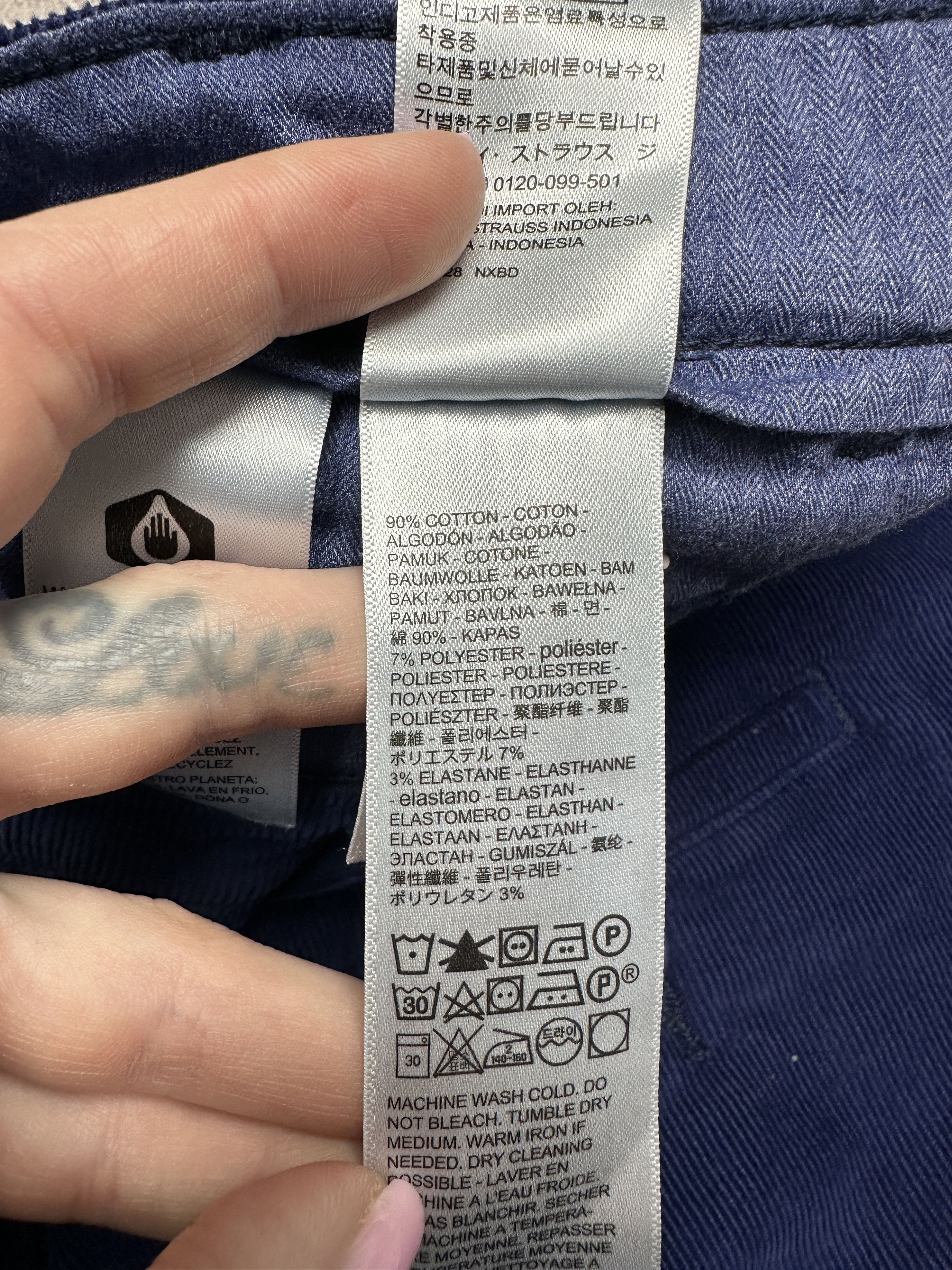 Levi's × Levi's Vintage Clothing Levi's Mens Corduroy Chino Pants Size US 34 / EU 50 - 8 Thumbnail