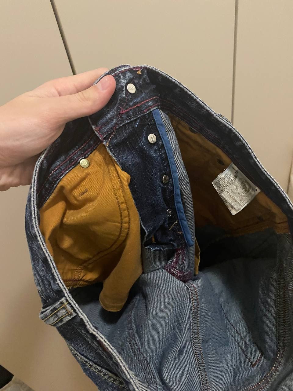 Diesel × Jean × Vintage Vintage diesel denim distressed jeans pants Size US 31 - 22 Thumbnail