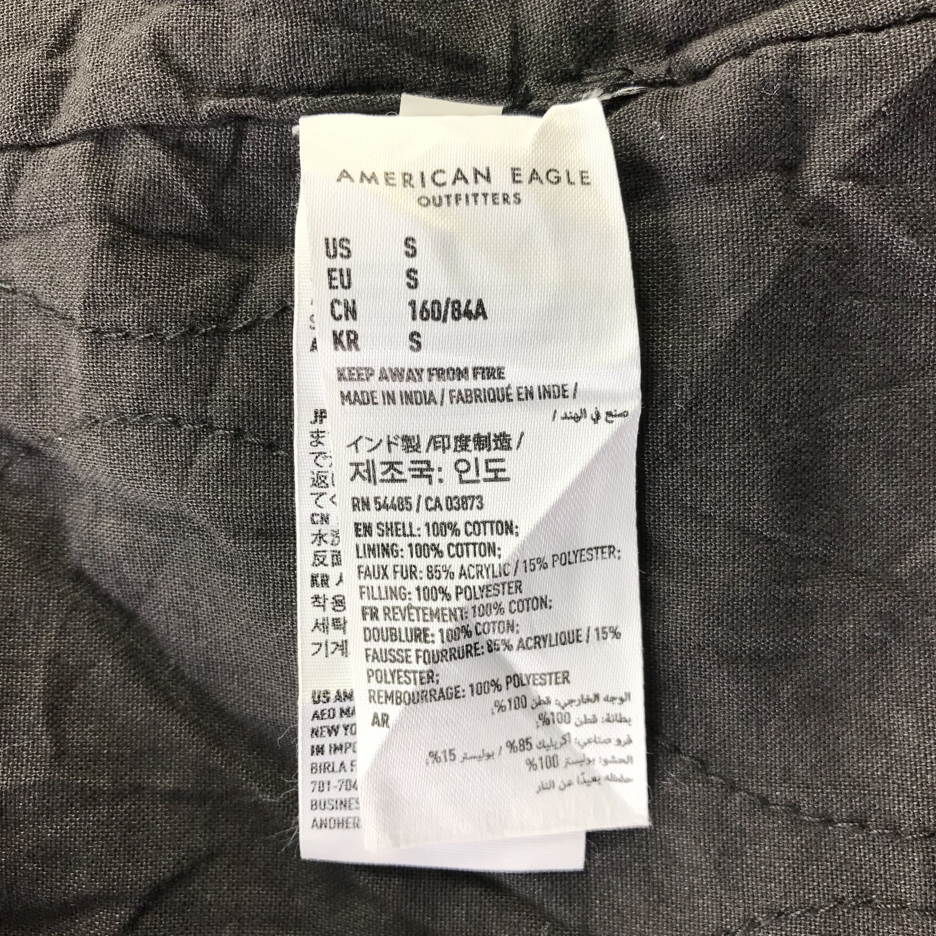 American Eagle Outfitters American Eagle Faux Fur Hooded Heavy Jacket Coat Parkas Size US S / EU 44-46 / 1 - 12 Thumbnail