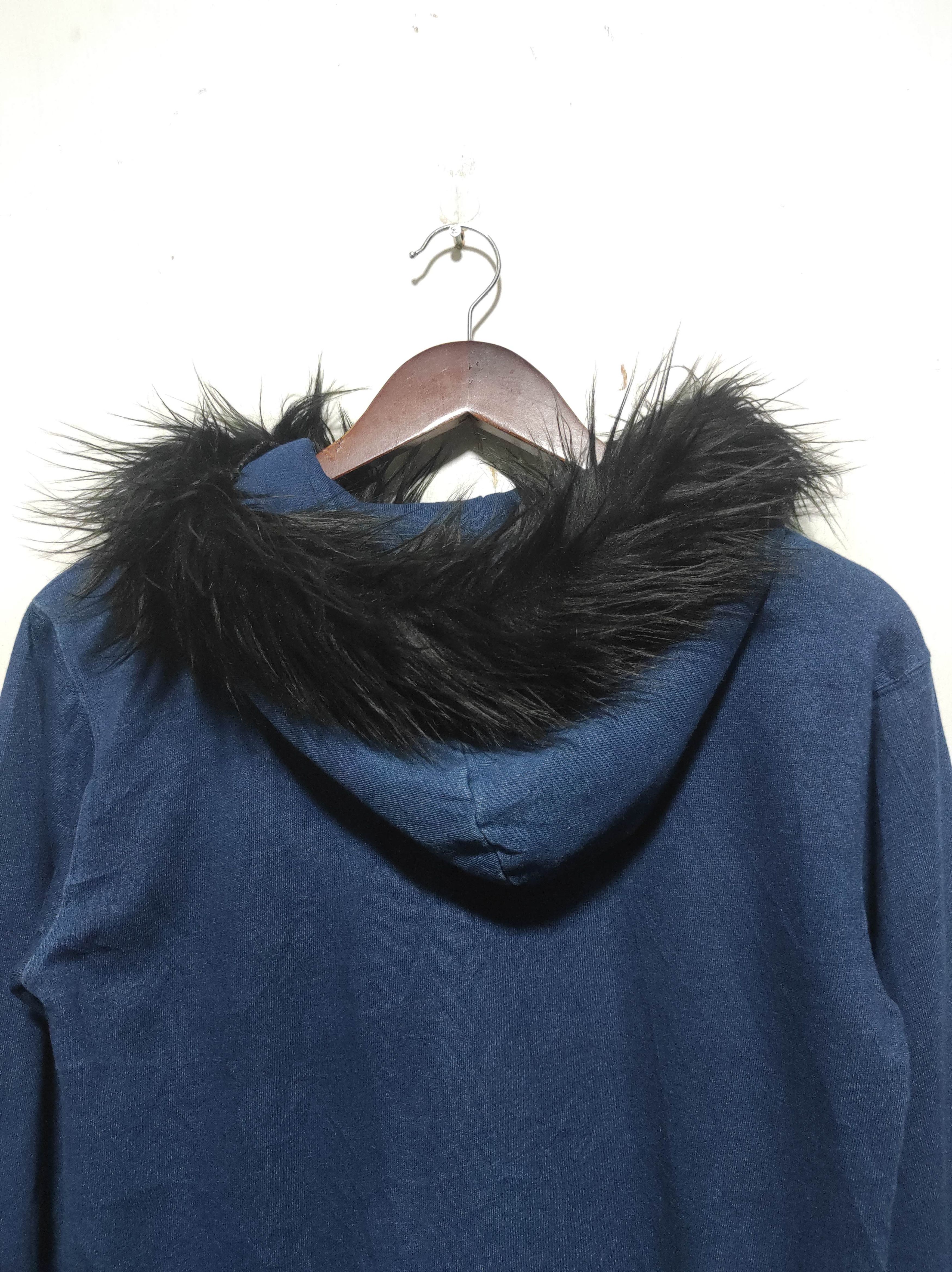 If Six Was Nine U.S. Polo Assn. Zipper Fur Denim Hoodie i6w9 LGB style Size US S / EU 44-46 / 1 - 14 Thumbnail