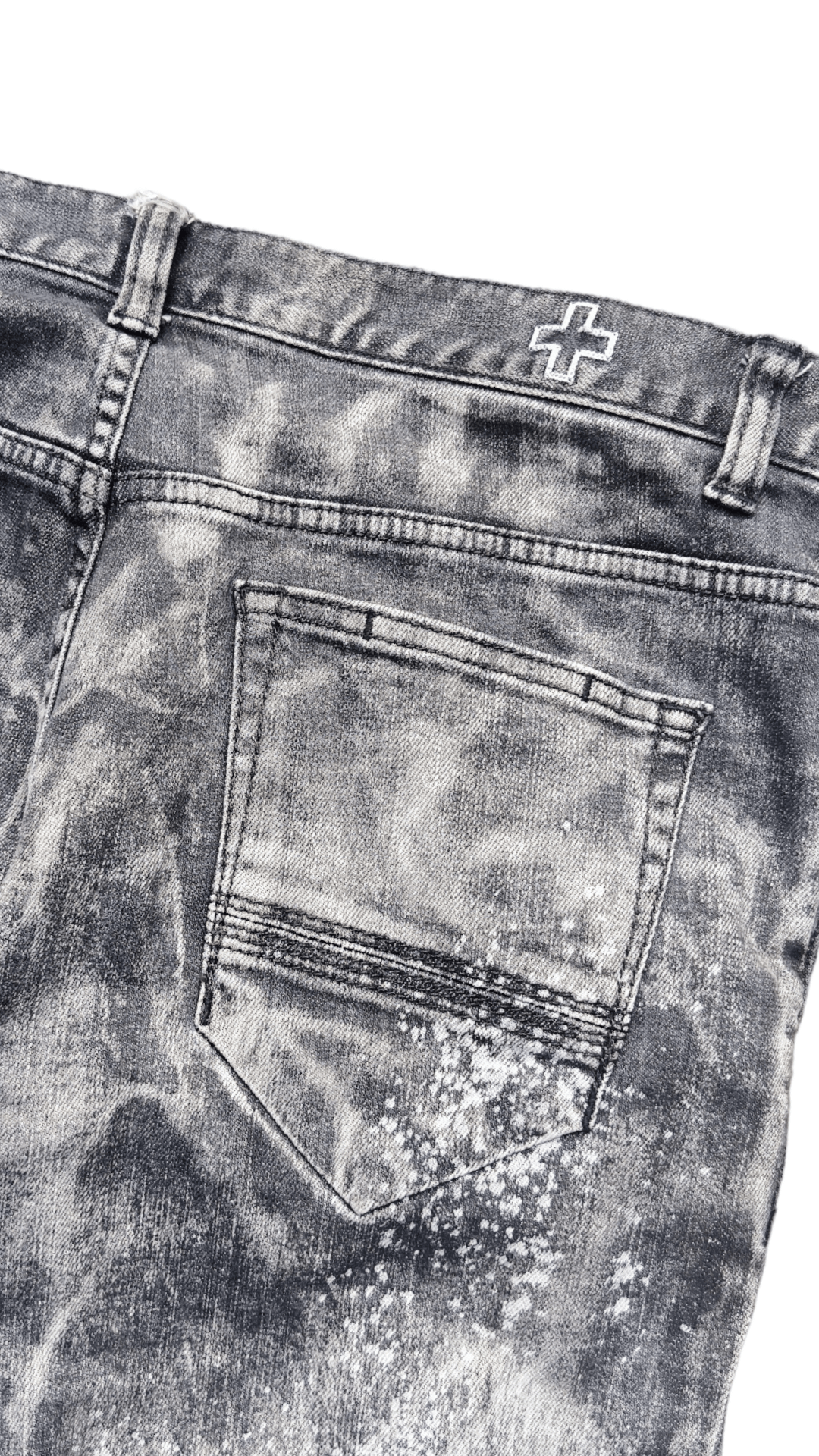 If Six Was Nine ELOQ JAPAN ABSTRACT JEANS Size US 34 / EU 50 - 3 Thumbnail