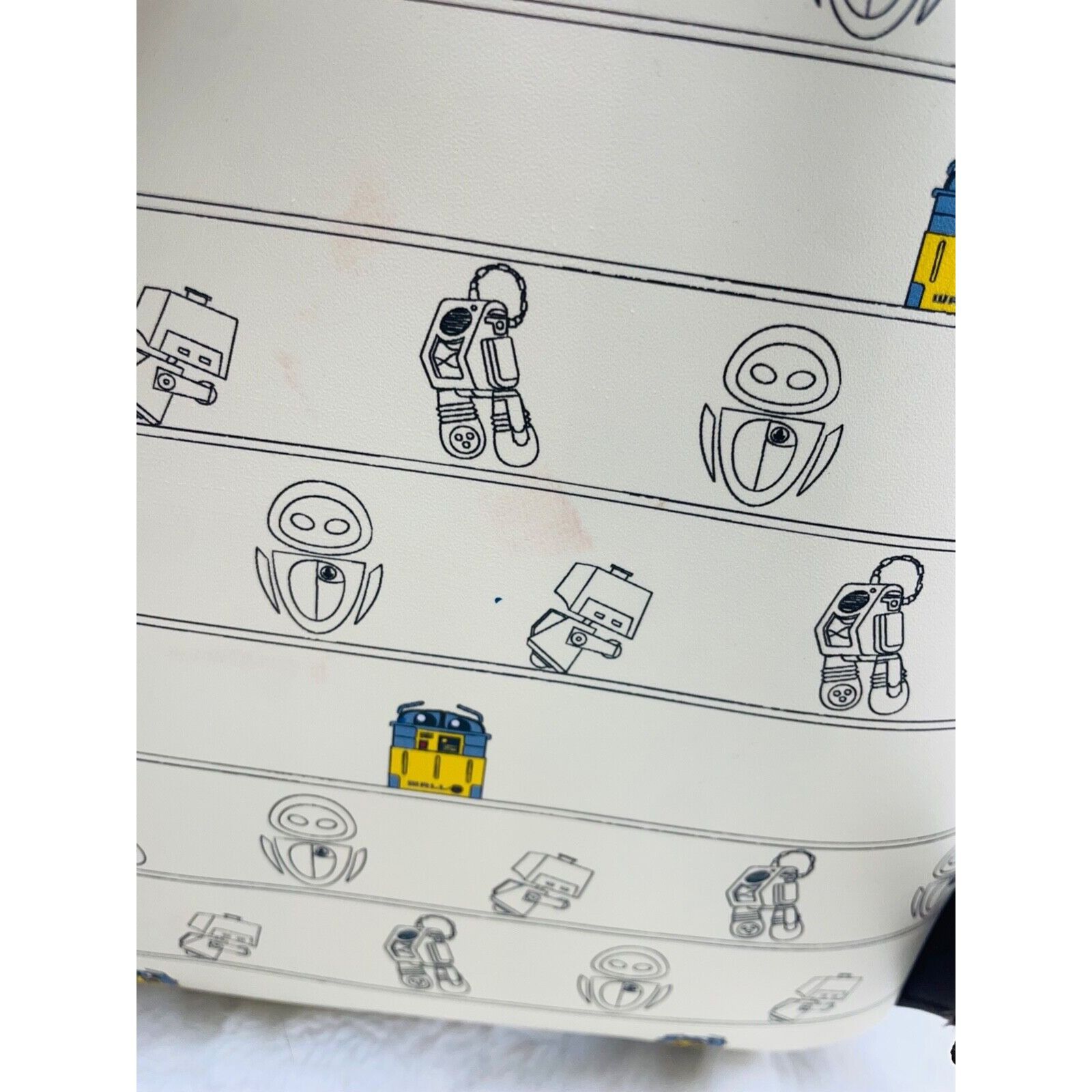Disney Loungefly Disney Pixar WALL-E EVE Robot Sketches Mini Backpa Size ONE SIZE - 4 Thumbnail