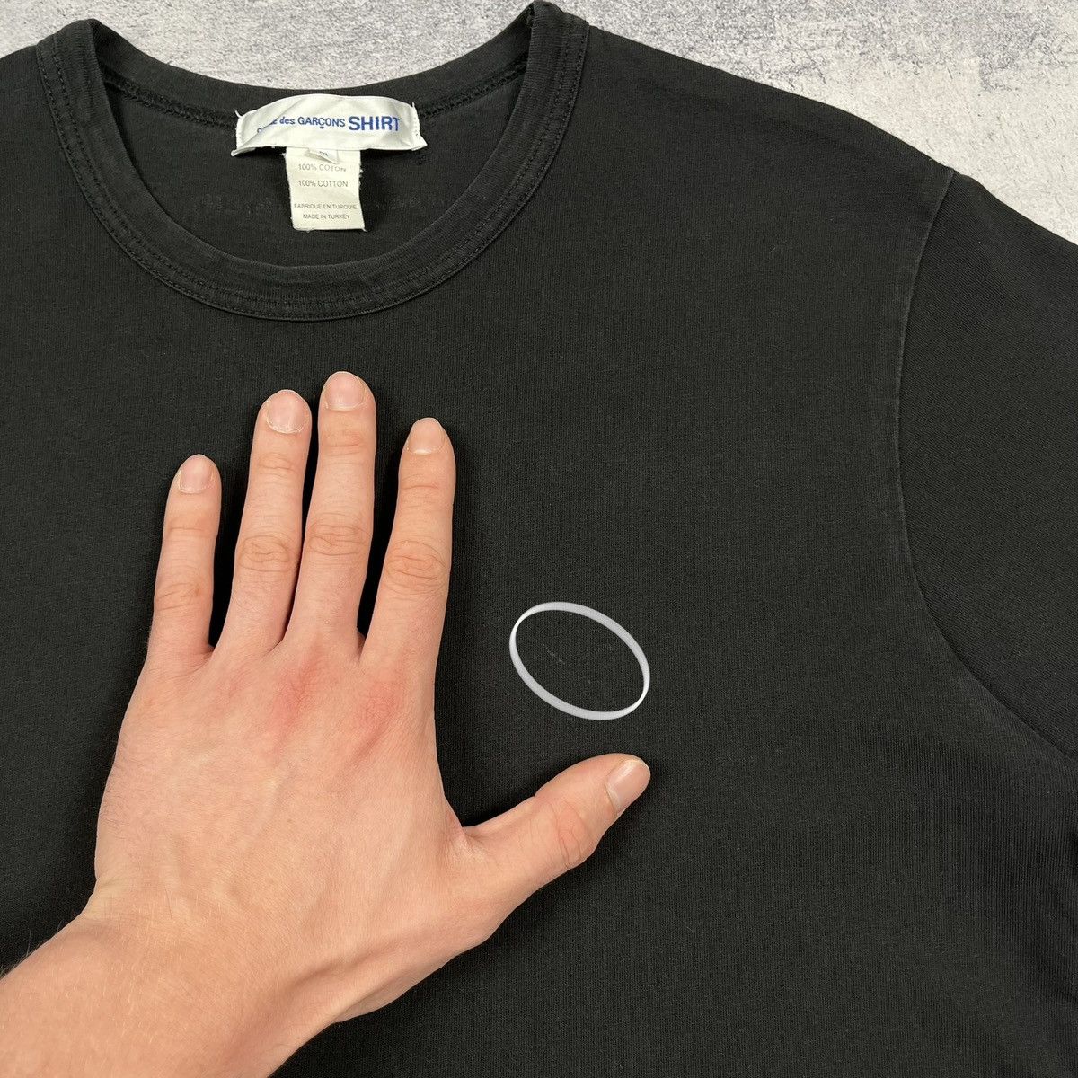 Comme des Garcons SHIRT Comme des Garçons Shirt back logo tee Size US M / EU 48-50 / 2 - 8 Thumbnail