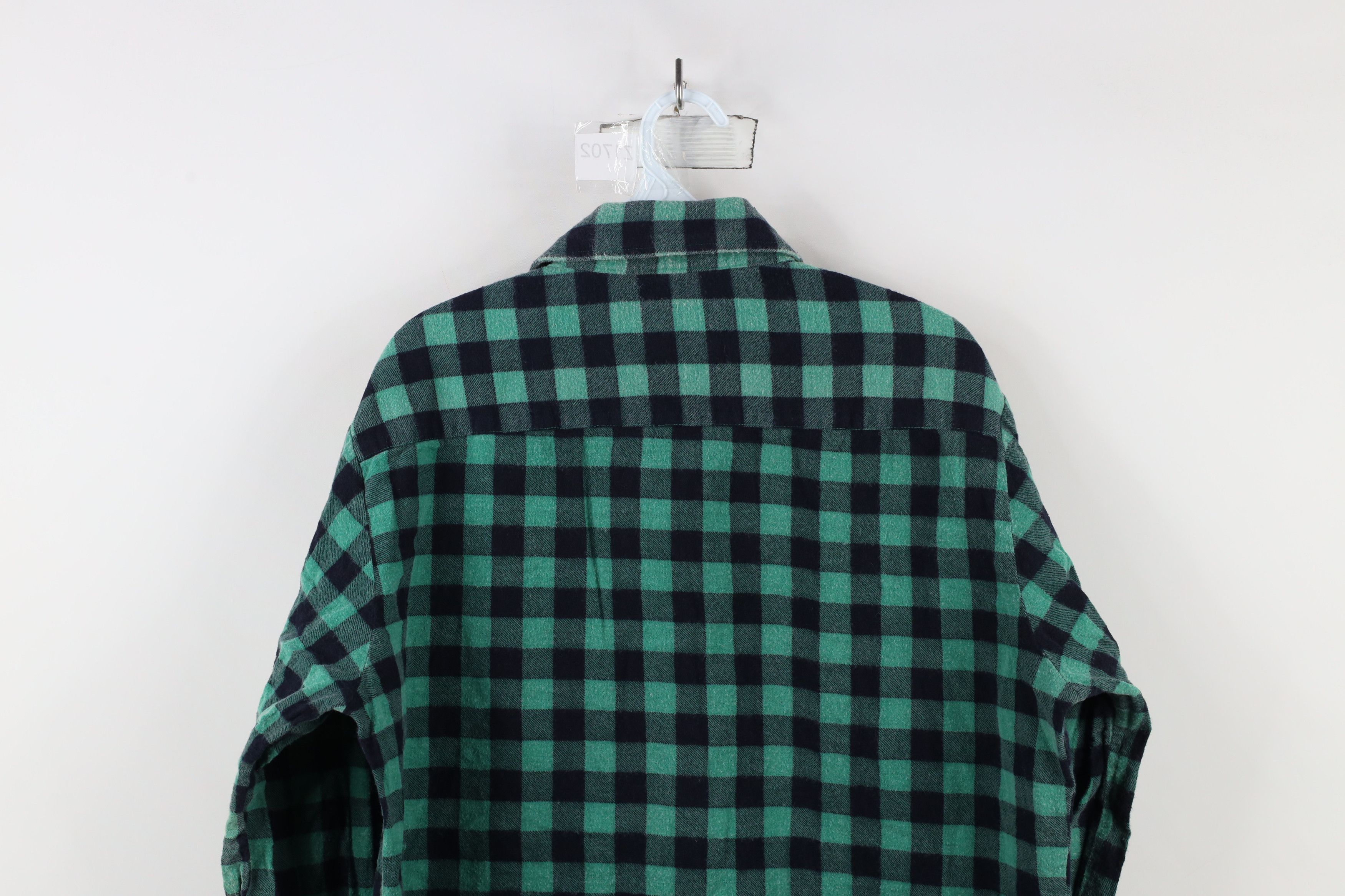 Vintage Vintage 90s Streetwear Flannel Collared Button Shirt Plaid Size US M / EU 48-50 / 2 - 10 Thumbnail