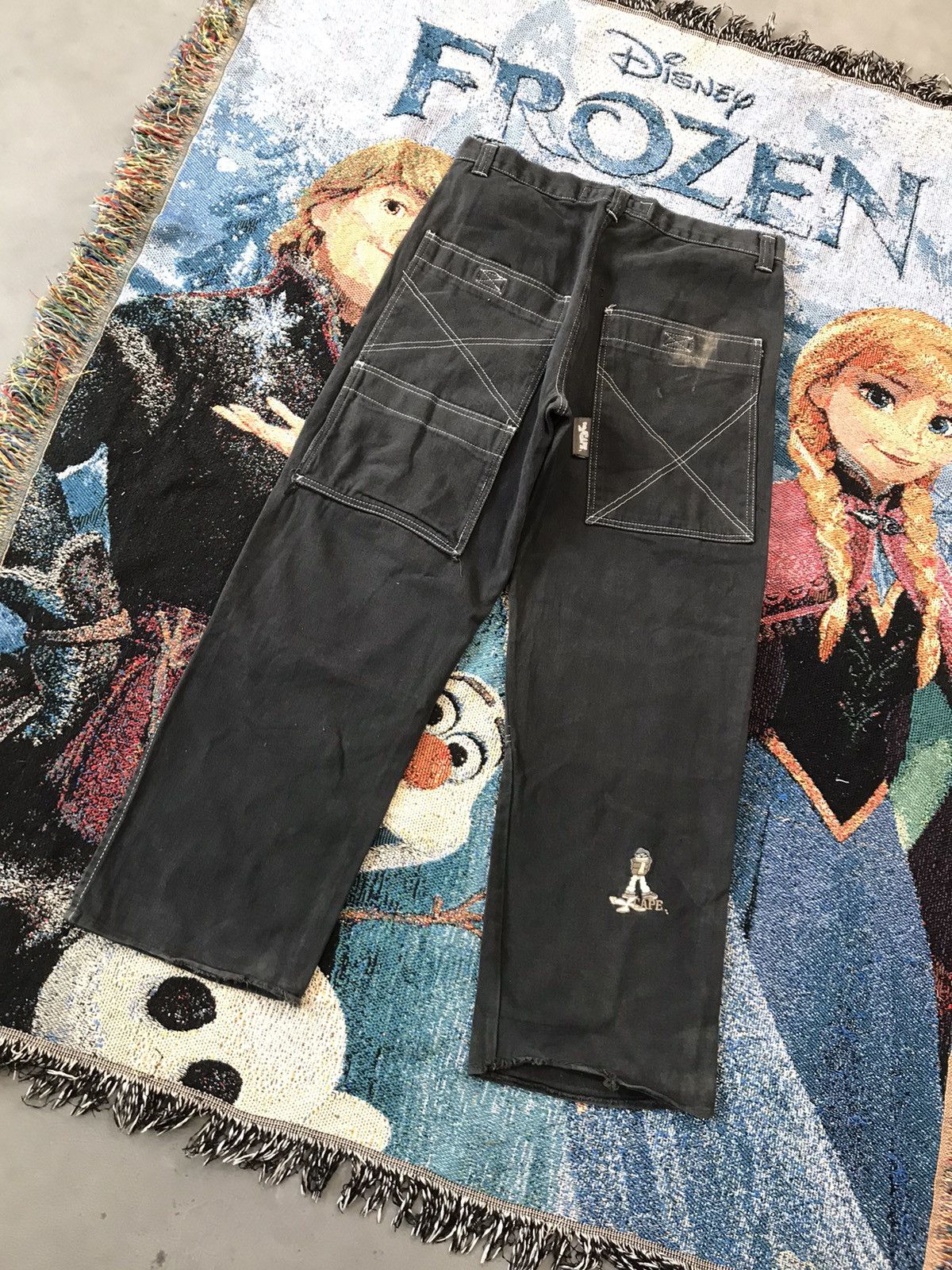 Other Vintage Xcape big pocket denim Size US 36 / EU 52 - 9 Thumbnail