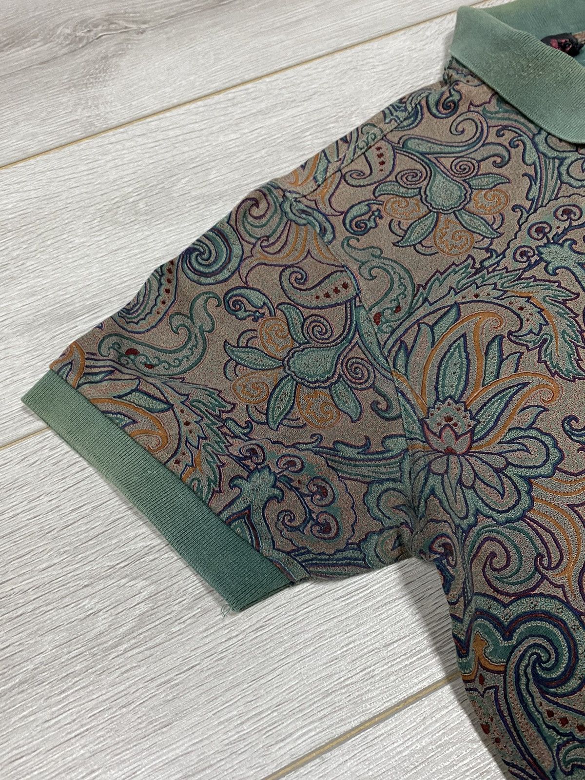Etro Etro vintage bandana polo buttons patterns Size US M / EU 48-50 / 2 - 9 Thumbnail