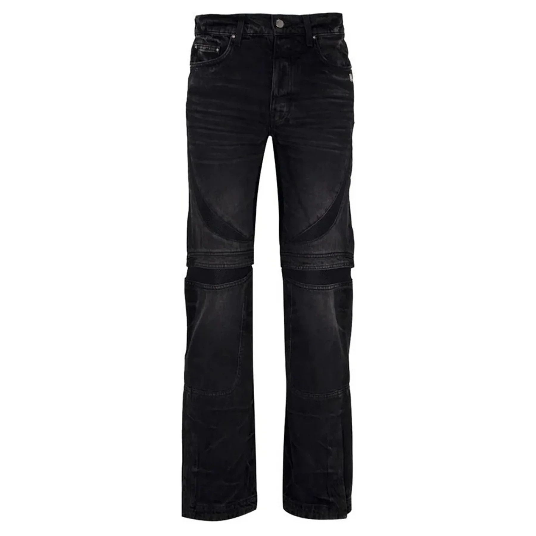 Amiri o1w1db11224 MX-3 Straight Leg Jean in Black Size US 31 - 1 Thumbnail