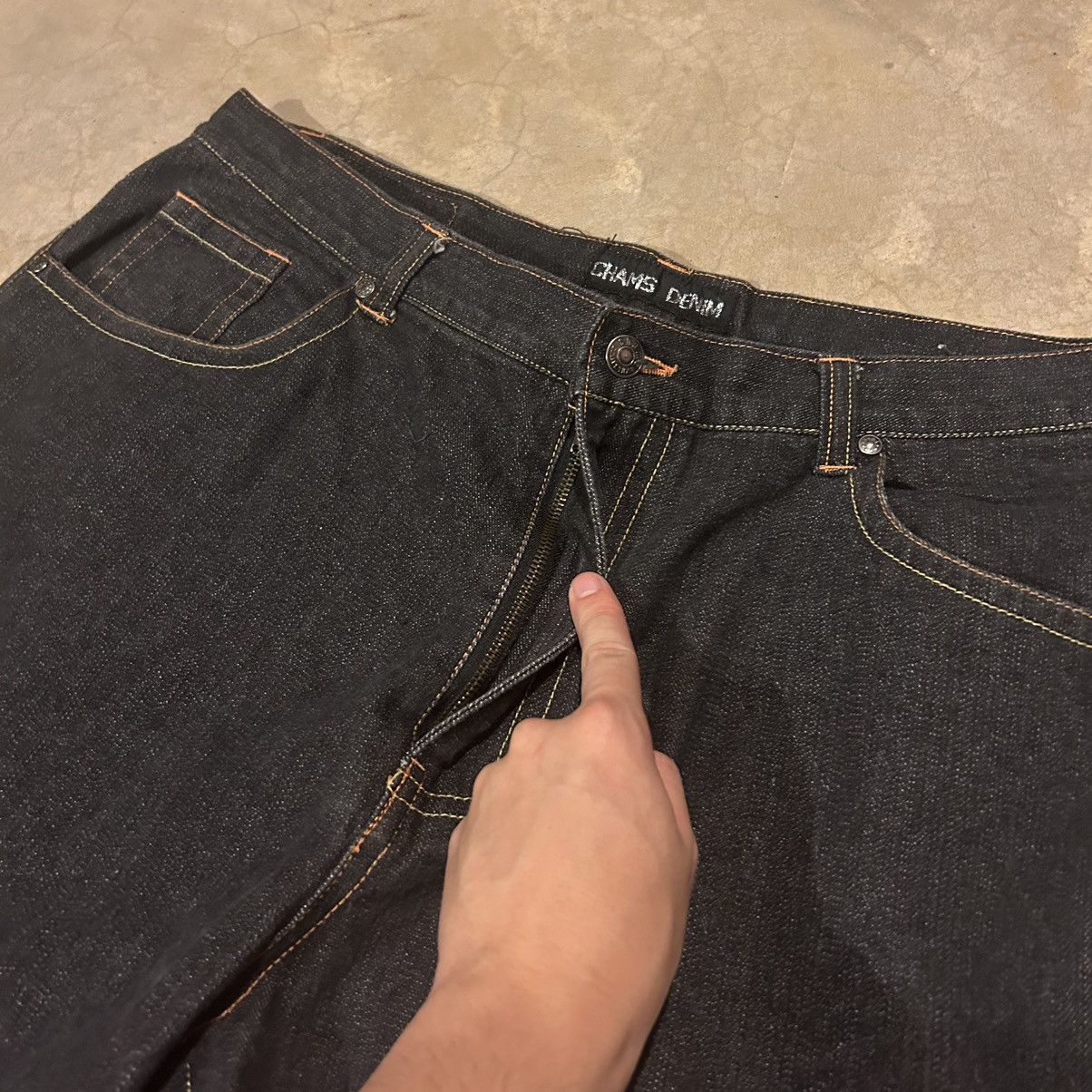 JNCO Crazy Vintage Y2K Embroidered Pocket Baggy Jeans Skater JNCO Size US 38 / EU 54 - 7 Thumbnail