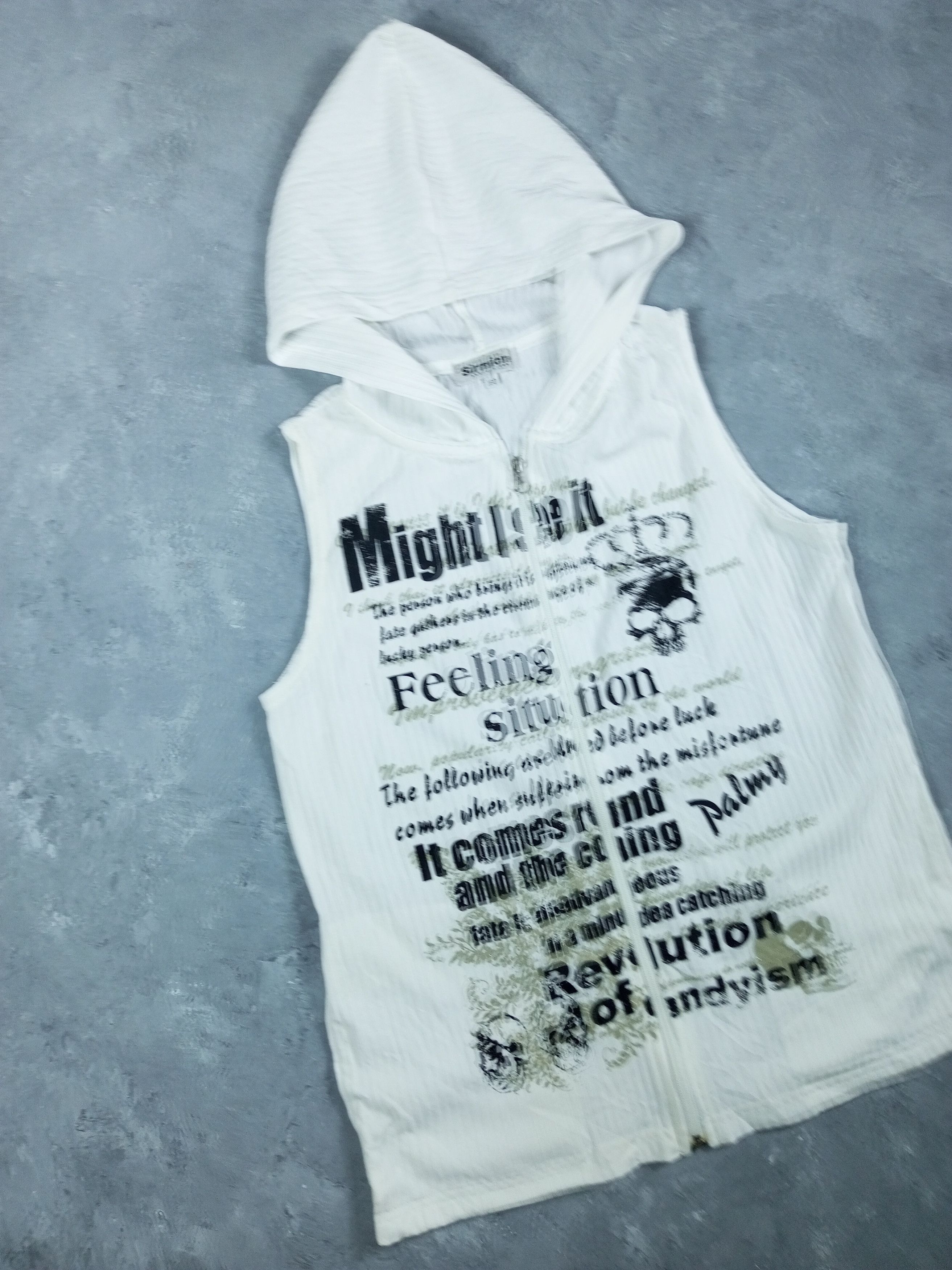 Japanese Brand Rare Vintage Japanese Brand Sleeveless Hoodie Size US M / EU 48-50 / 2 - 3 Thumbnail