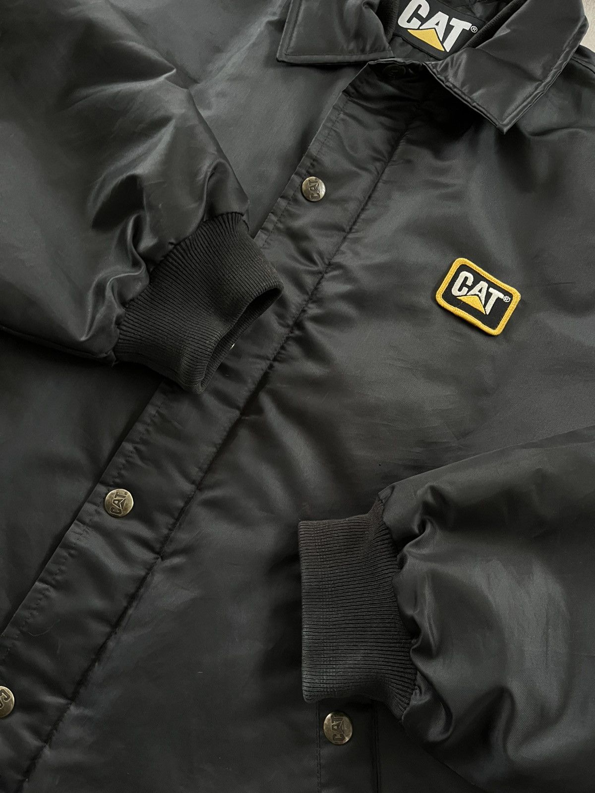 Caterpillar Vintage Caterpillar Black Nylon Y2K Coach Workwear Jacket Size US L / EU 52-54 / 3 - 13 Thumbnail