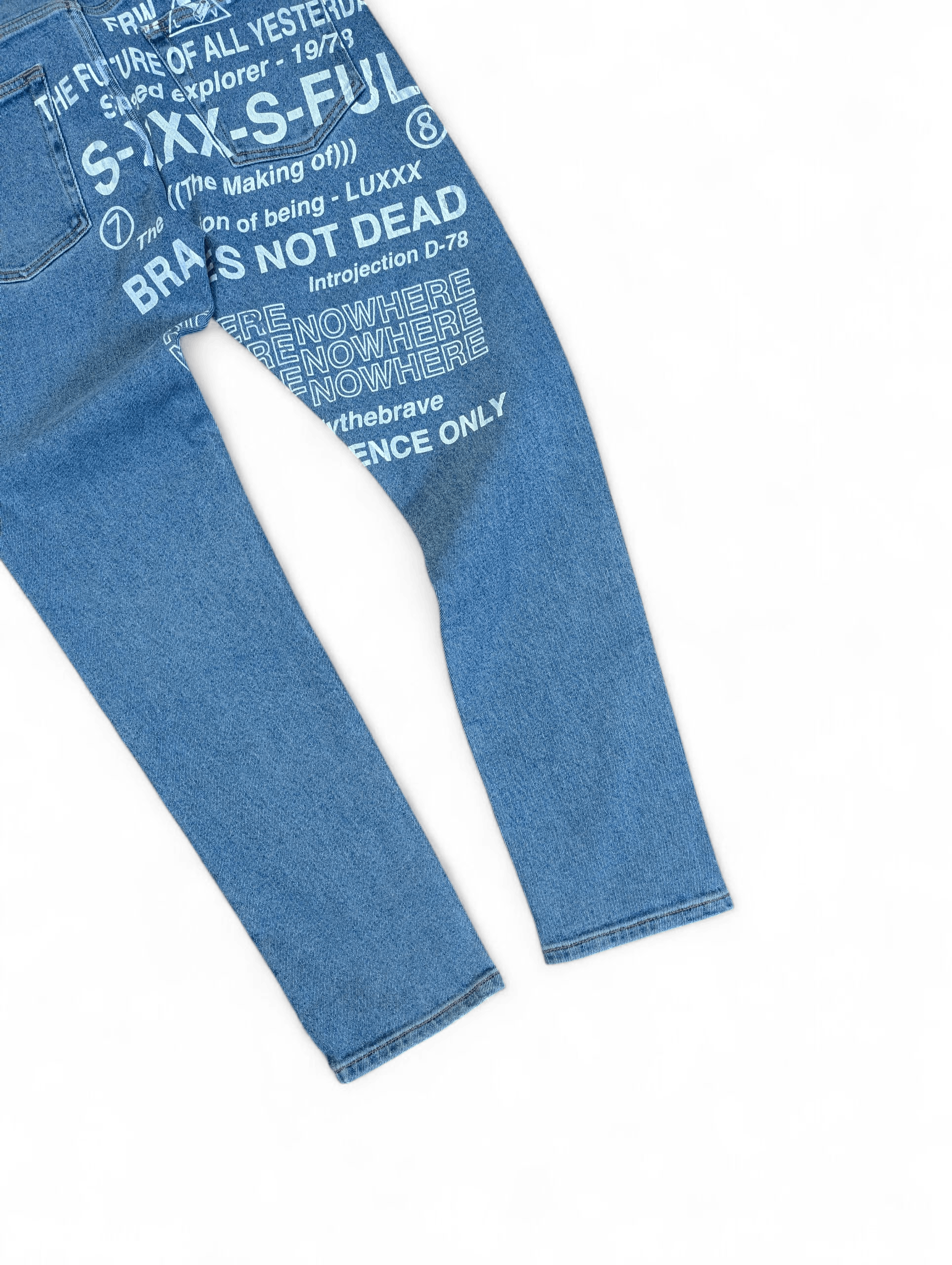 Diesel DIESEL D-STRUKT 009DX Printed Slim Jeans Size US 30 / EU 46 - 7 Thumbnail