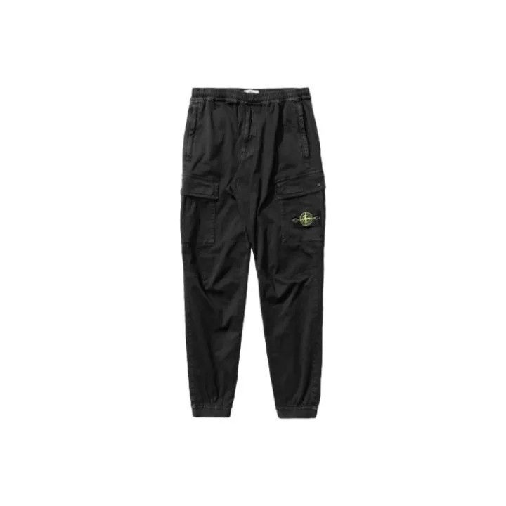 Stone Island Stone Island Black Casual Pants for Men Size US 32 / EU 48 - 1 Thumbnail