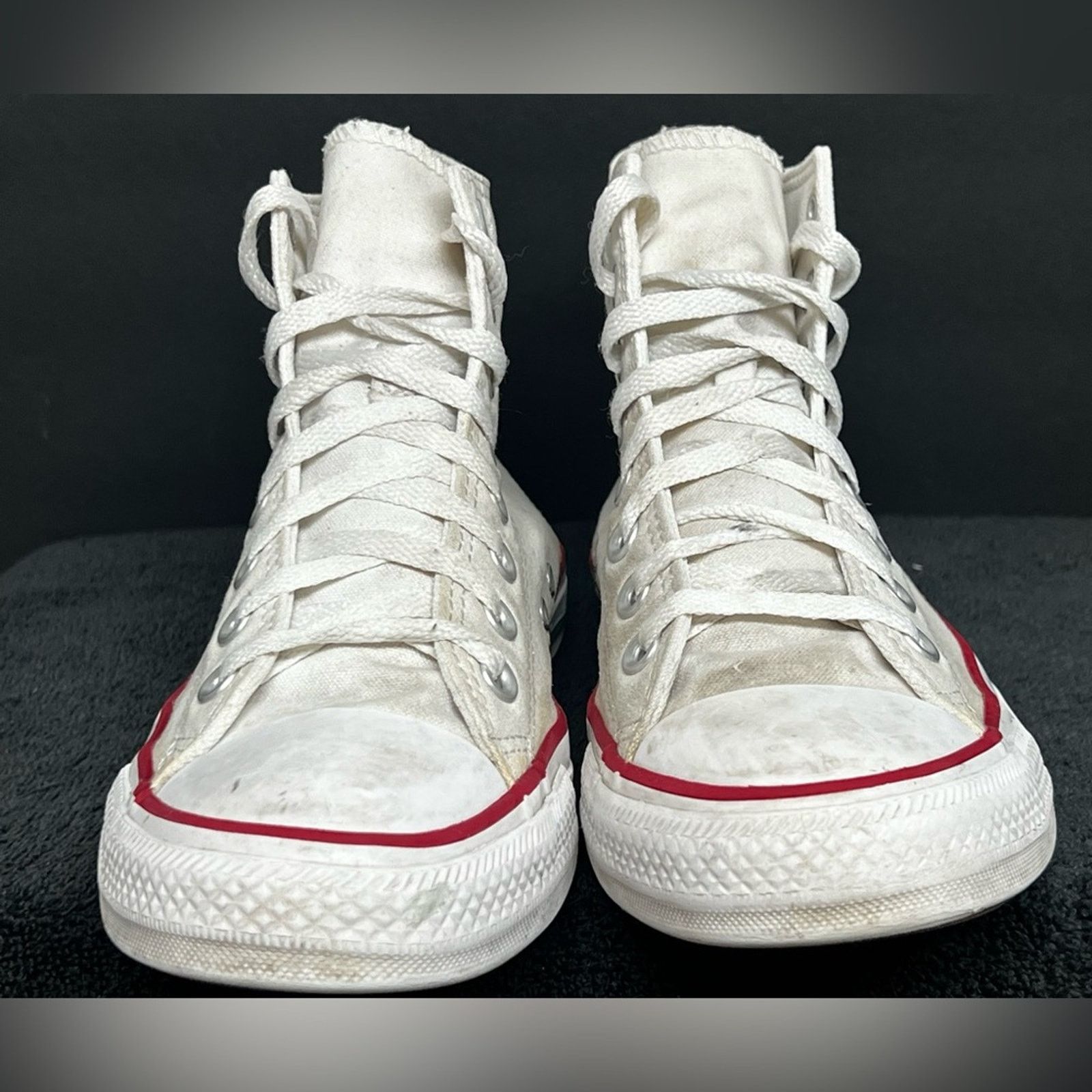 Converse Converse Unisex CT All Star Hi M7650 White Shoes M7.5 W9.5 Size US 9.5 / IT 39.5 - 5 Thumbnail