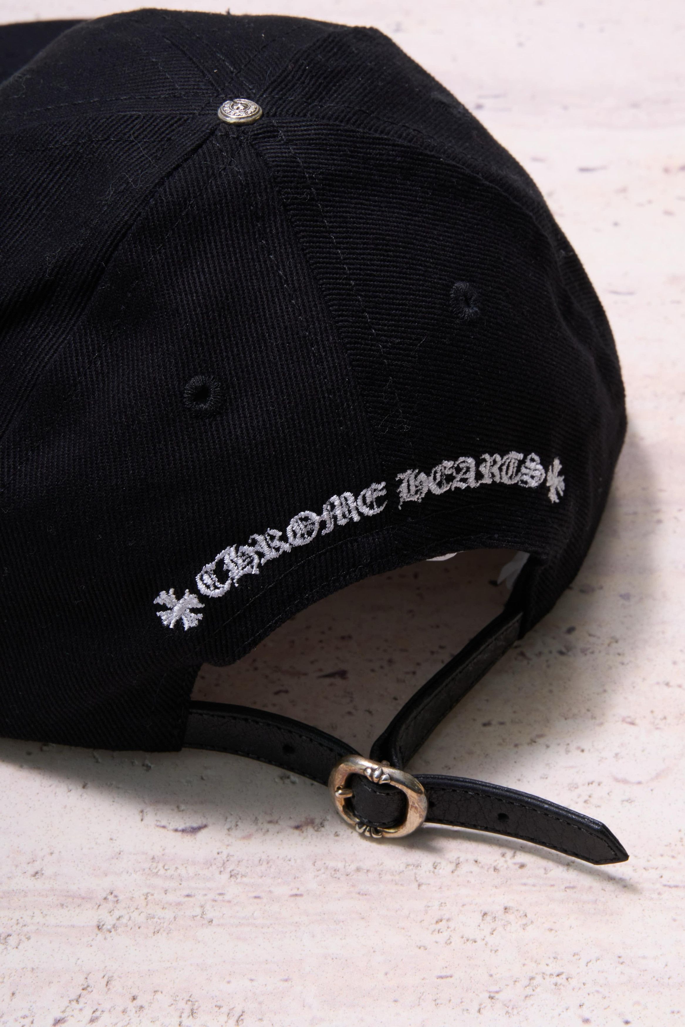 Chrome Hearts Chrome Hearts Matty Boy leather chomper lips trucker hat Size ONE SIZE - 7 Thumbnail