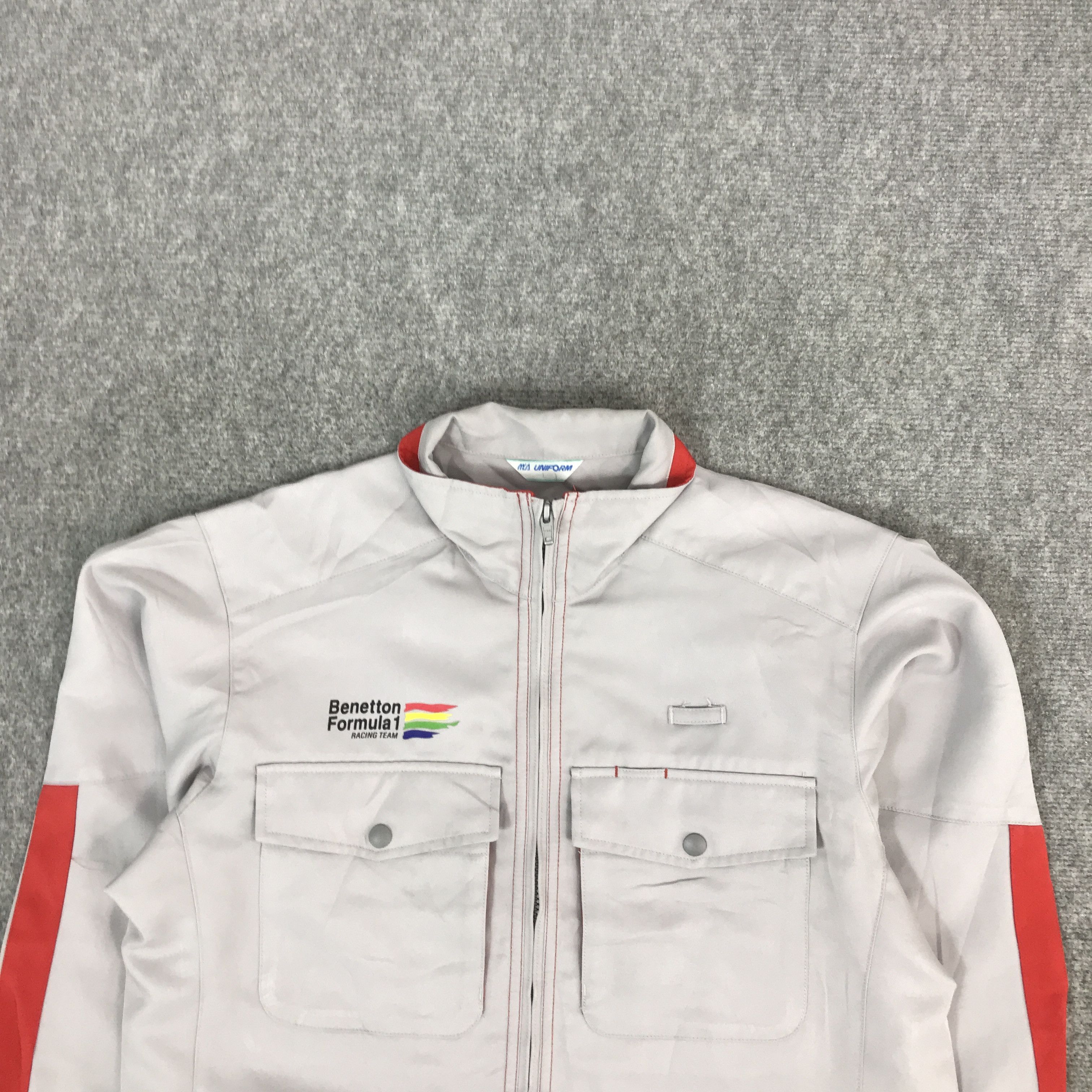 United Colors Of Benetton JAPAN BENETTON FORMULA 1 RACING TEAM CUSTOM JACKET Size US L / EU 52-54 / 3 - 3 Thumbnail