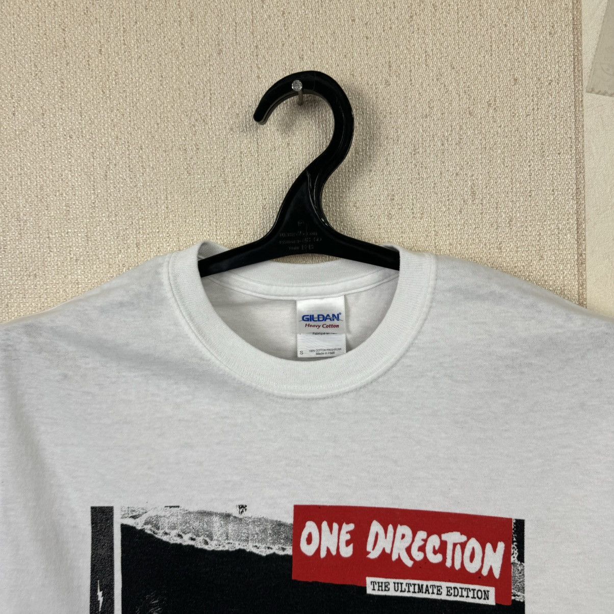 Other One Direction T shirt Midnight Memories Rock sz S White Size US XL / EU 56 / 4 - 9 Thumbnail