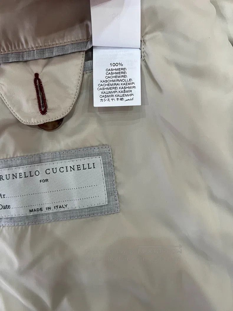 Brunello Cucinelli Brunello Cucinelli Cashmere Jacket Size US XL / EU 56 / 4 - 4 Thumbnail