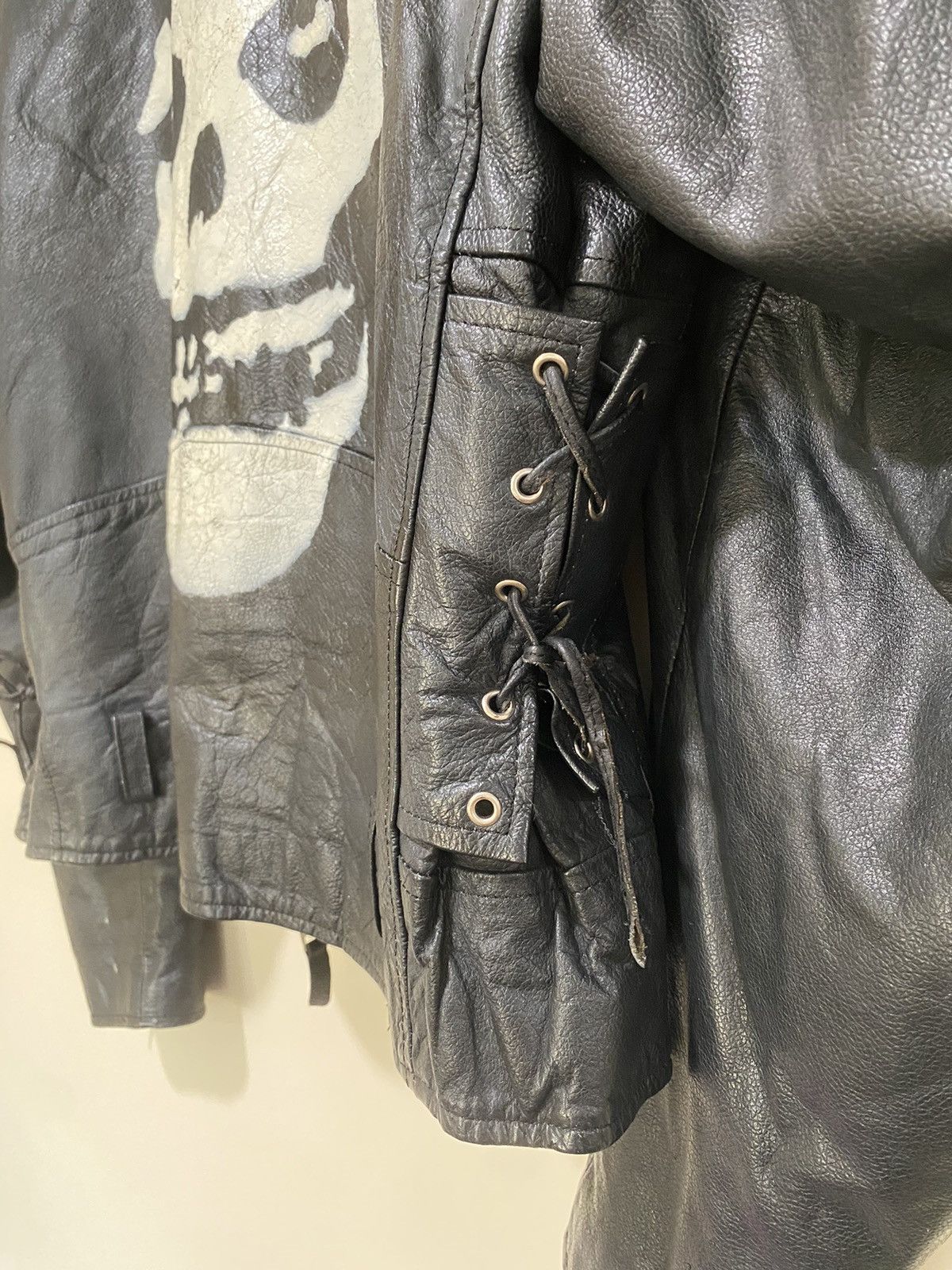 Excelled × Misfits Punk misfits leather jacket Size US L / EU 52-54 / 3 - 2 Thumbnail