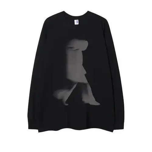 VIBE Kokubu x Maeda Loose silhouette walking print long sleeve Size US L / EU 52-54 / 3 - 1 Thumbnail