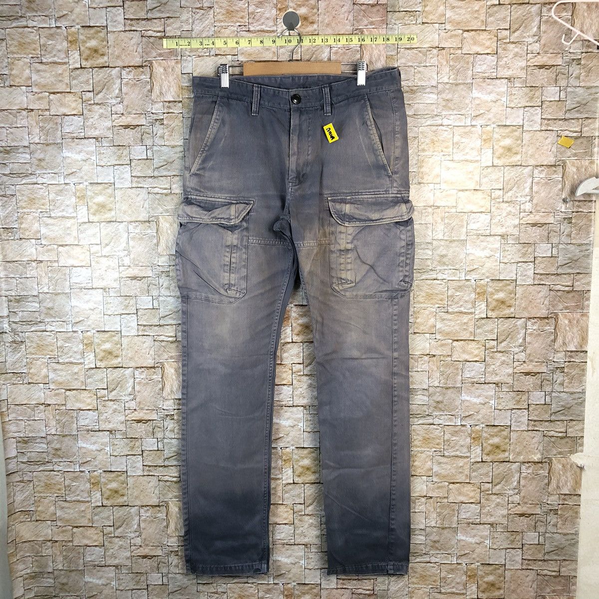 Armani Exchange Armani Exchange Blue Cargo utility Multipocket Pants #A1149 Size US 32 / EU 48 - 1 Thumbnail