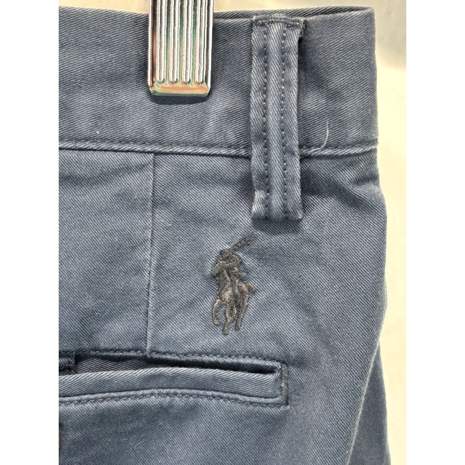 Polo Ralph Lauren Polo Ralph Lauren Chino Pants Sz 34x30 Men’s Blue Stretch Twill Preppy Regular Flat Front Zip Button Size US S / EU 44-46 / 1 - 5 Thumbnail