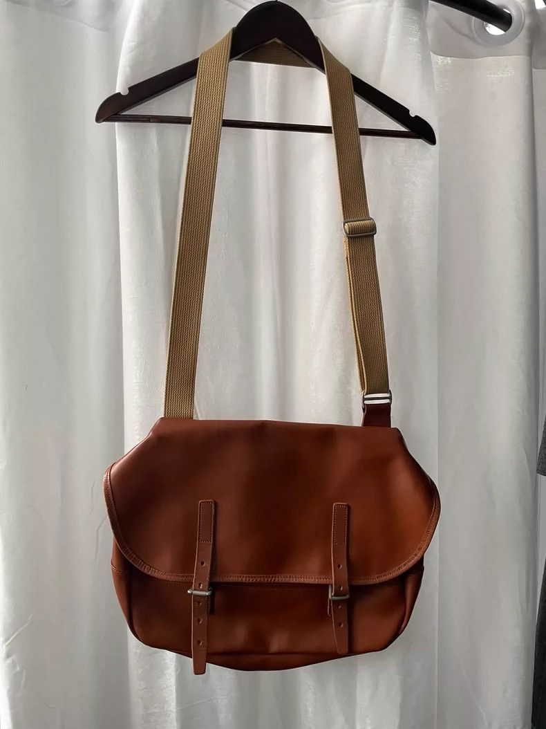 Comme des Garcons Comme des Garçons Medieval leather brown cross-body shoulde Size ONE SIZE - 1 Thumbnail