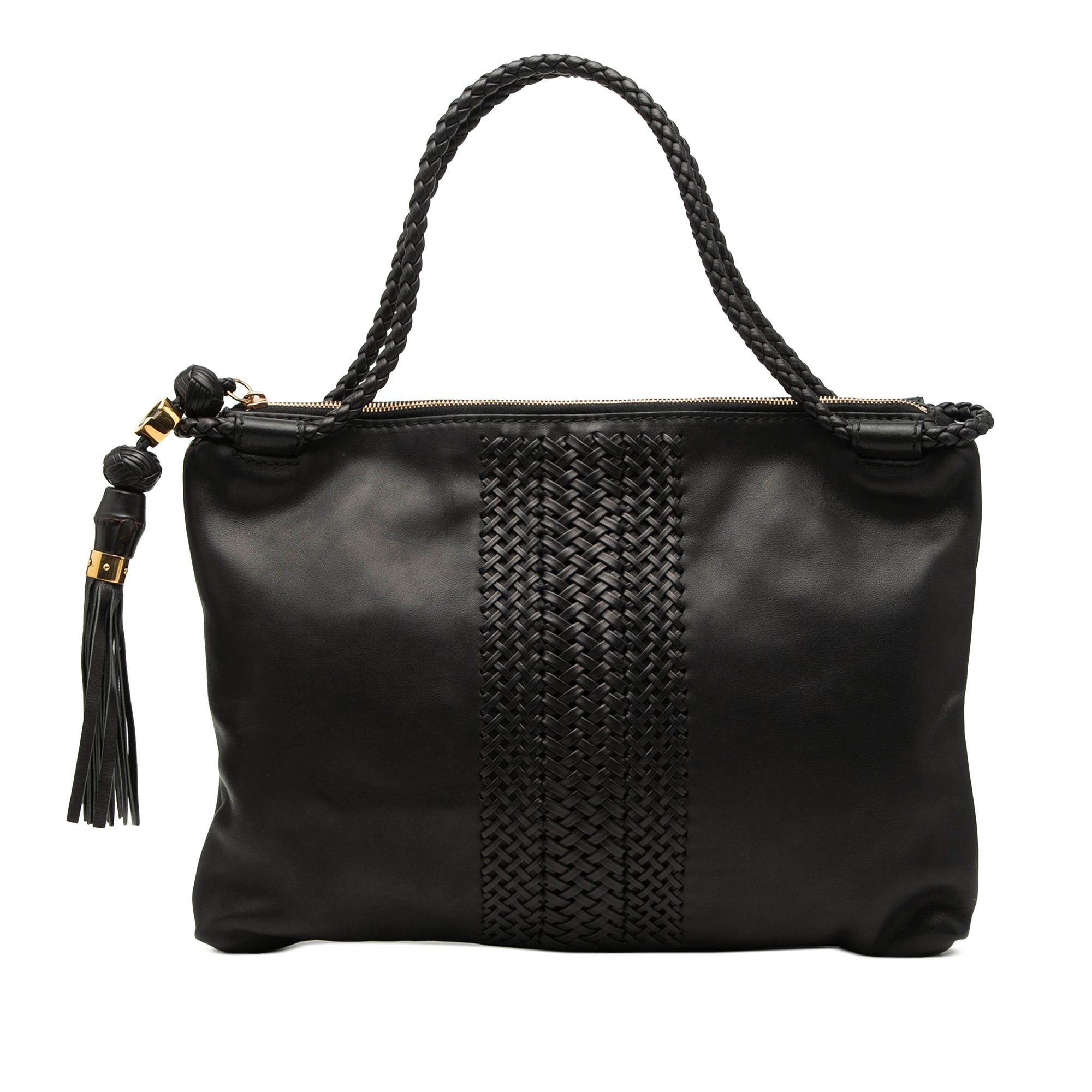 Gucci Leather Handmade Tote Size ONE SIZE - 1 Thumbnail