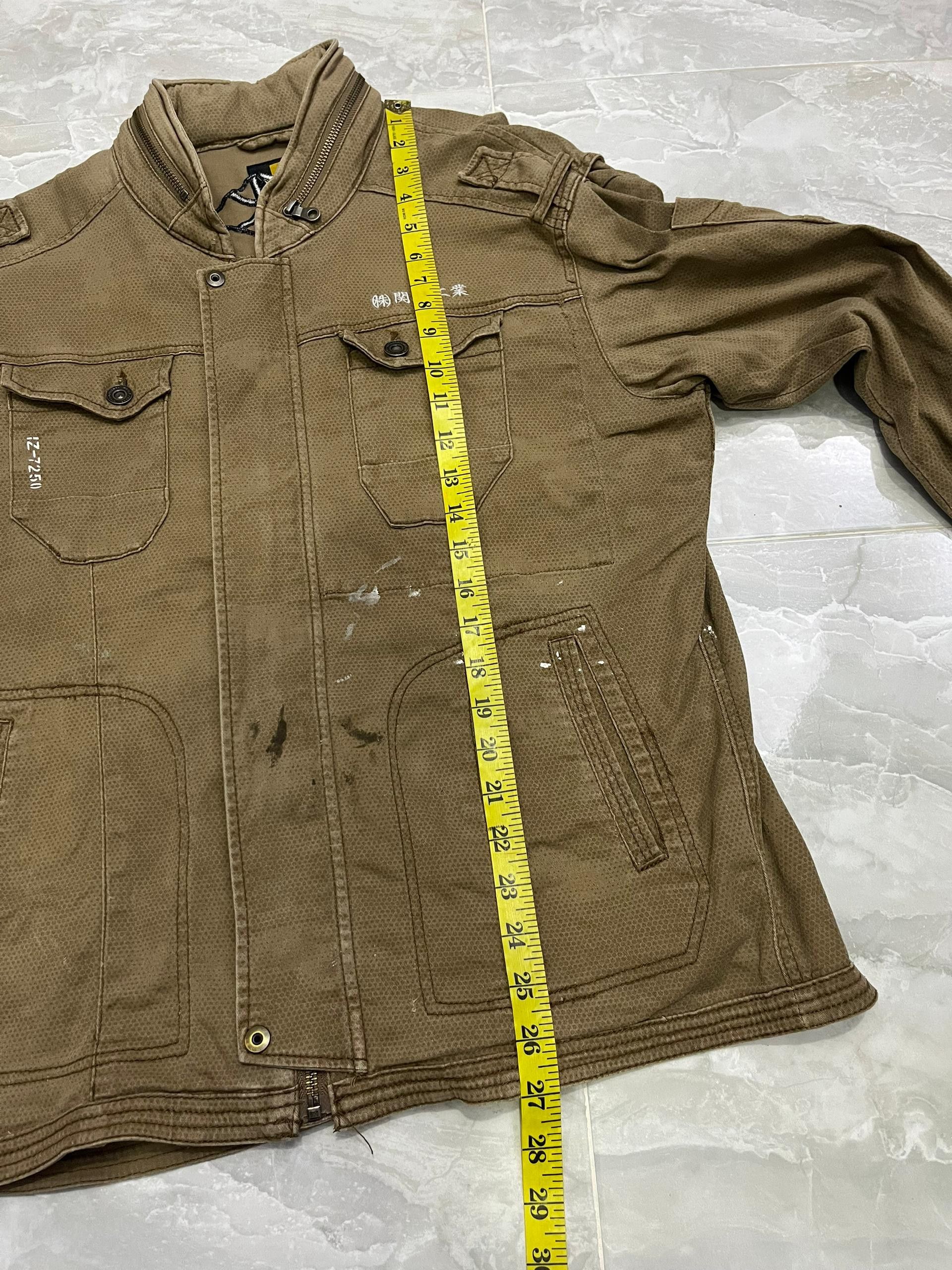Japanese Brand I’Z Frontier Japanese Workwear Jacket w/ Hidden Hood Size US L / EU 52-54 / 3 - 19 Thumbnail
