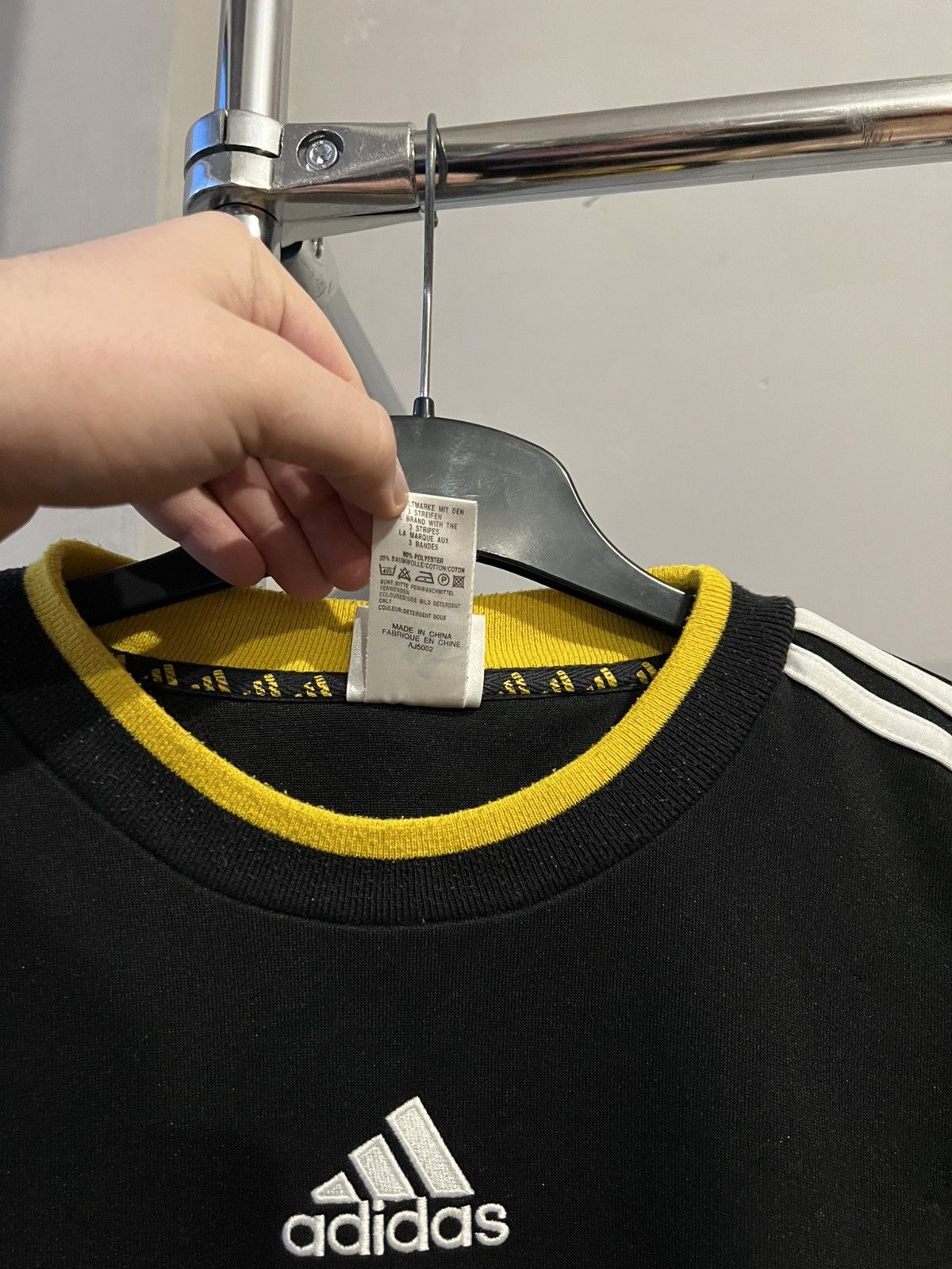 Adidas 1999 ADIDAS #1 GOALKEEPER SOCCER FOOTBALL SWEATSHIRT SIZE XL Size US XL / EU 56 / 4 - 8 Thumbnail