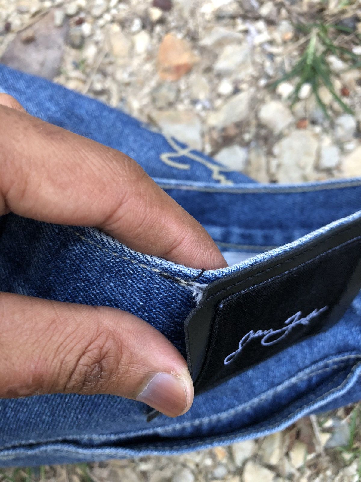 Sean John BAGGY WASHED BLUE DENIM BY SEAN JOHN Size US 34 / EU 50 - 5 Thumbnail