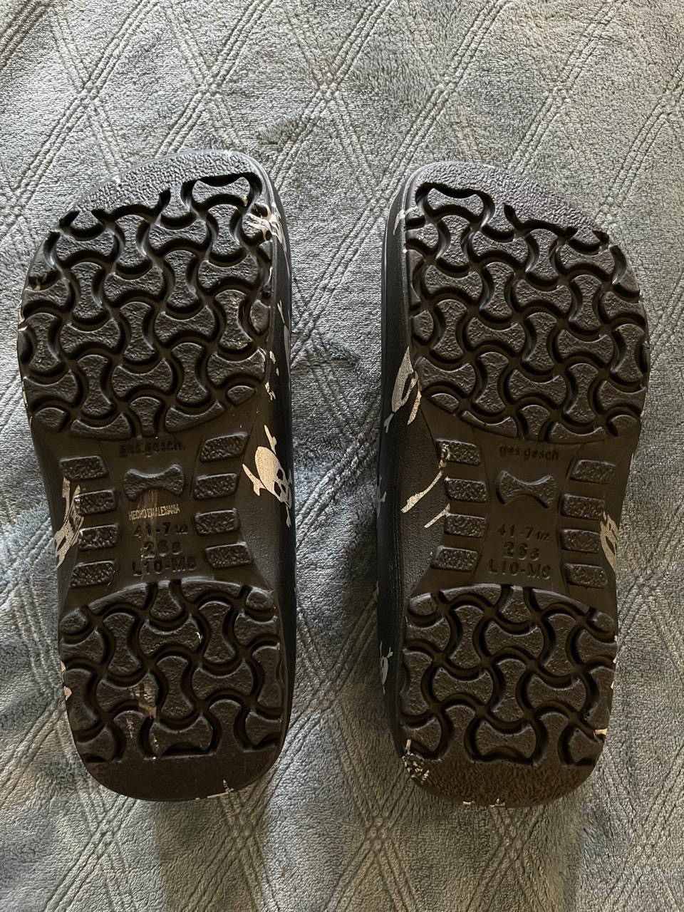Birkenstock Birkenstock Professional Rubber Sandals Boston Skull Monogra Size US 8.5 / EU 41-42 - 4 Thumbnail