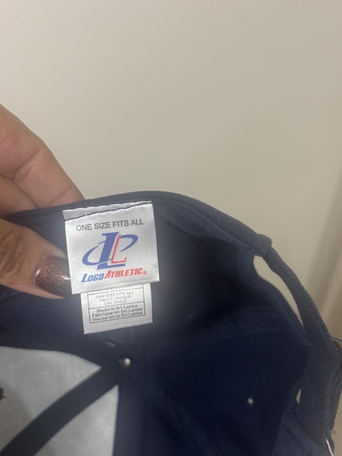 Logo Athletic Tennessee Titans Adjustable Hat - Navy Blue with Logo Size ONE SIZE - 3 Thumbnail