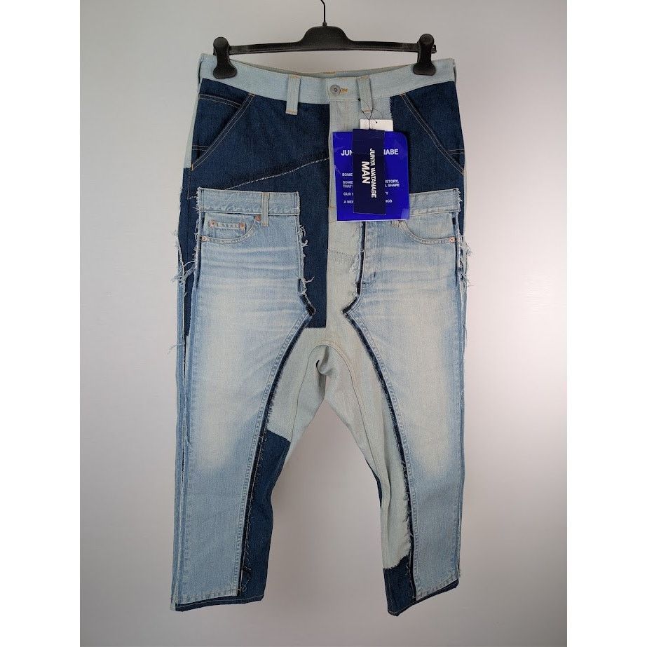 Junya Watanabe o1rshd1 Denim Jeans in Blue Size US 36 / EU 52 - 2 Thumbnail