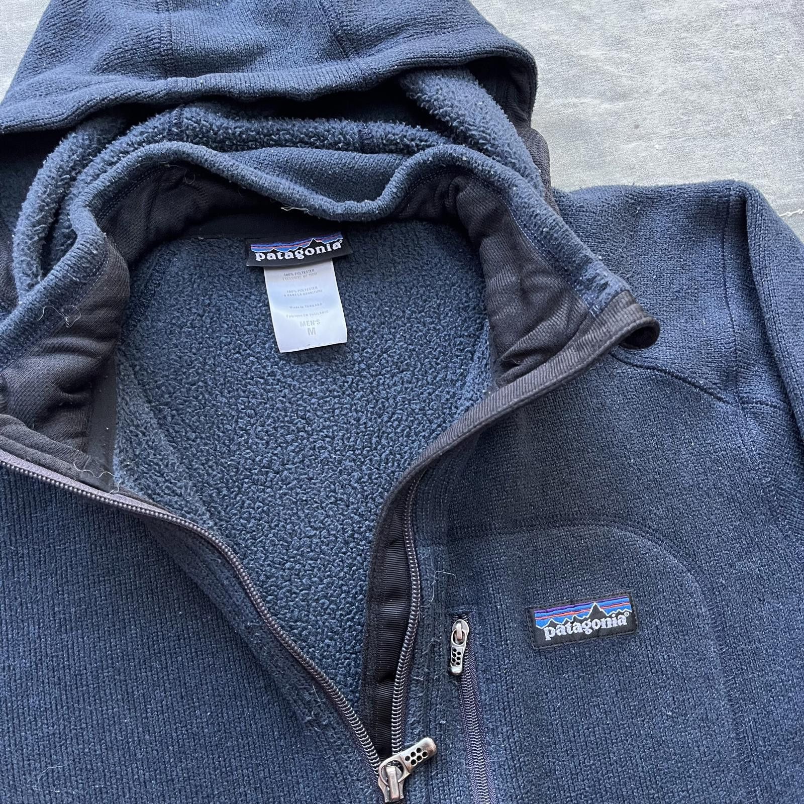 Patagonia Patagonia Men’s M Better Sweater Navy Blue Hoody Hoodie Size US M / EU 48-50 / 2 - 2 Thumbnail