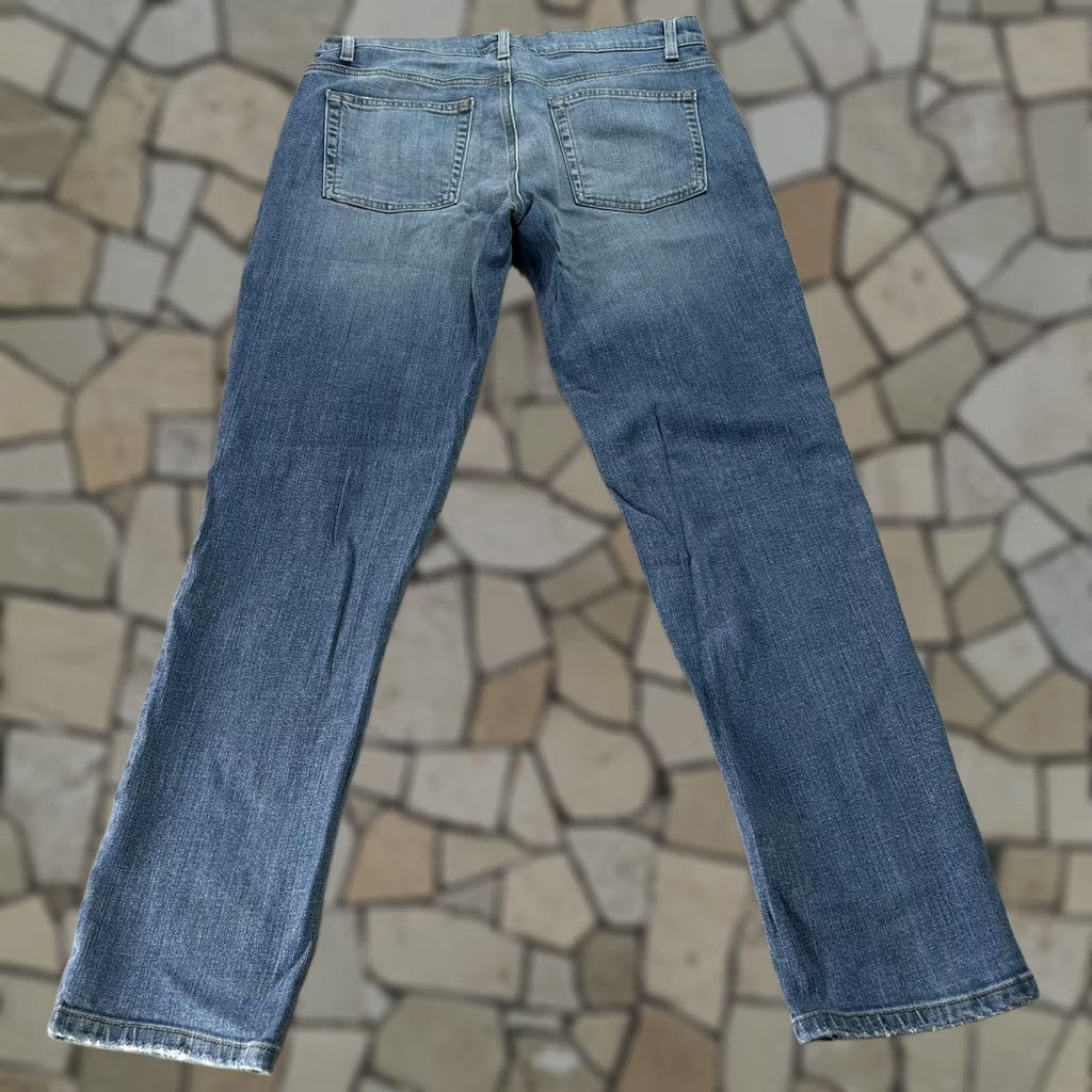 Eileen Fisher Eileen Fisher Jeans Womens 2 Blue Straight Leg Organic Cotton Stretch Denim Pants Size 26" / US 2 / IT 38 - 1 Thumbnail