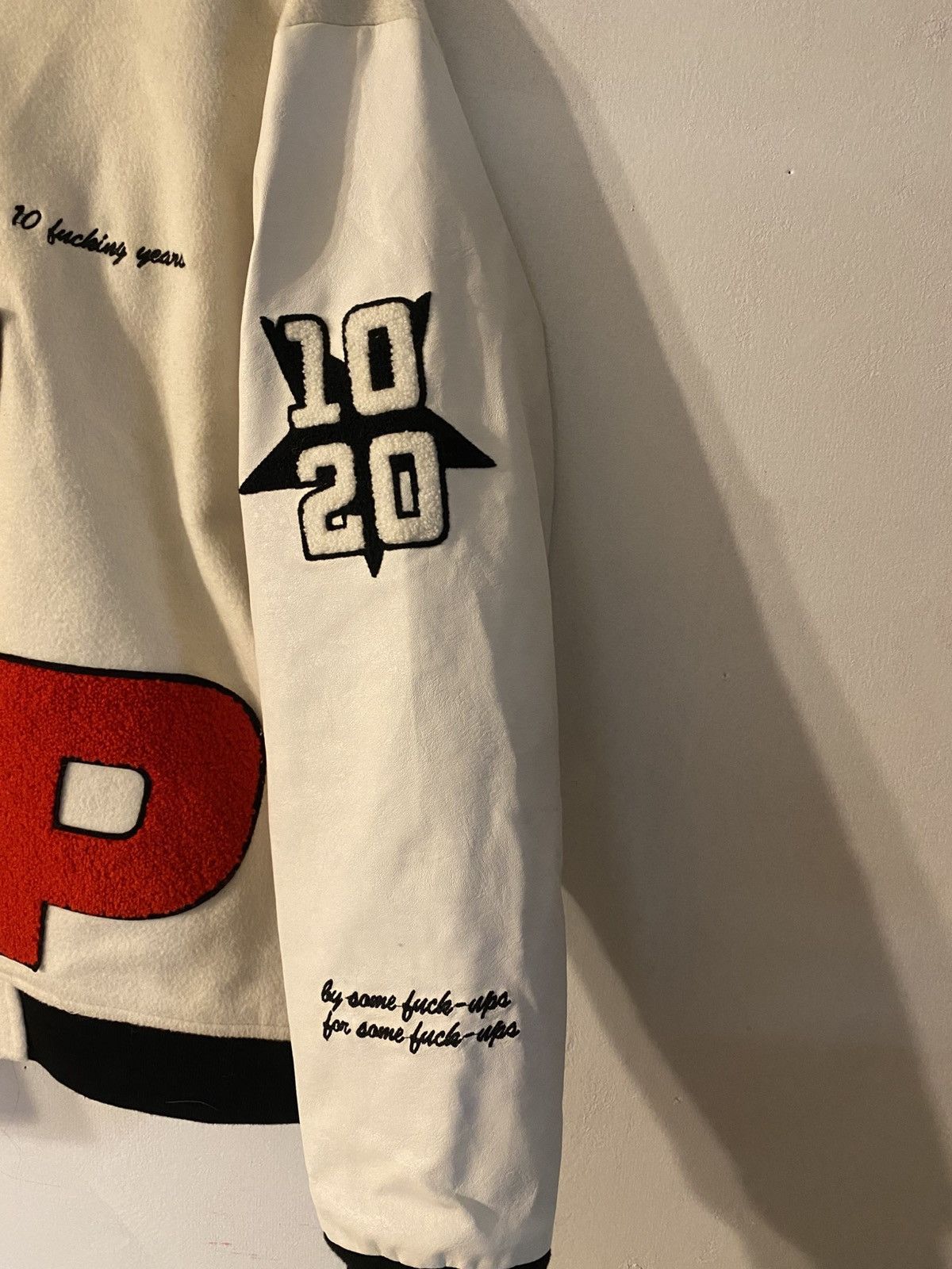 Fuck The Population FTP “10 F’N YEARS” Anniversary Bomber (Varsity Jacket) Size US S / EU 44-46 / 1 - 2 Thumbnail