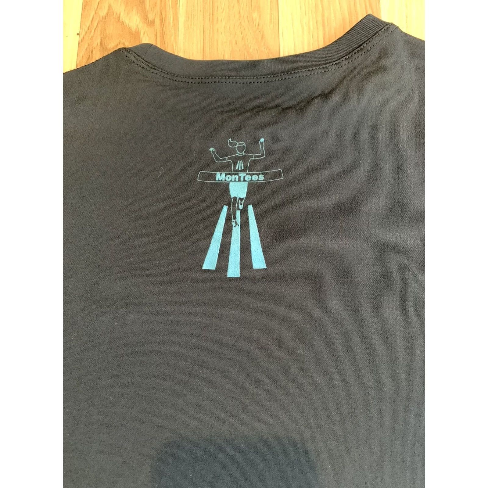 Vintage VINTAGE Zorrel In My Mind I Am A Kenyan Women’s M Black T-Shirt Running VTG Mens? Size M / US 6-8 / IT 42-44 - 6 Thumbnail