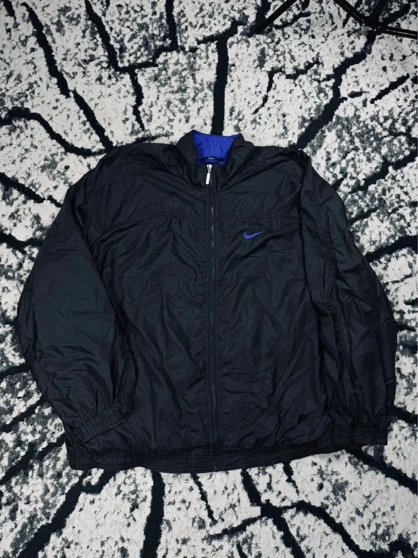 Nike Nike vintage insulated jacket black swoosh XXL blue 90s Size US XXL / EU 58 / 5 - 1 Thumbnail