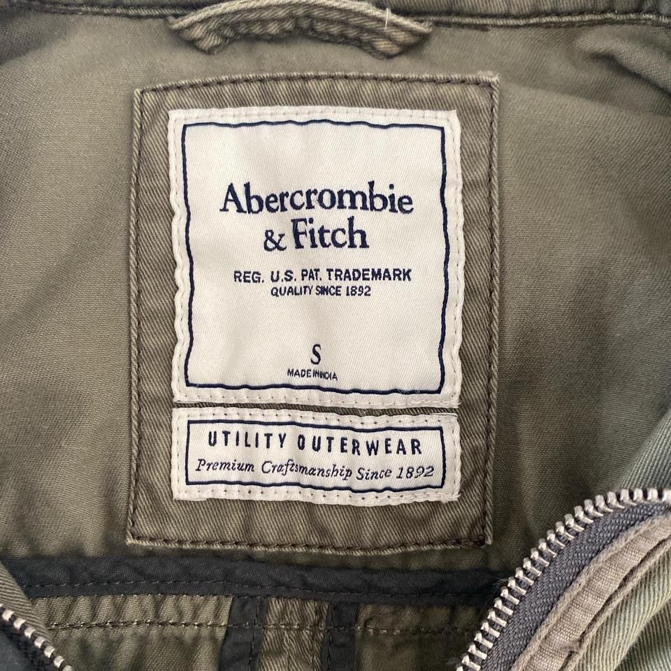 Abercrombie & Fitch Abercrombie & Fitch Women’s Olive Green Military Zipup Sz S Size S / US 4 / IT 40 - 3 Thumbnail