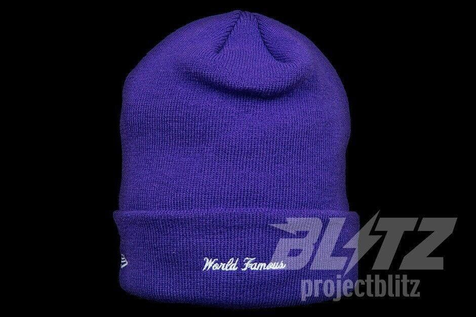 Supreme FW16 SUPREME NEW ERA BOX LOGO BEANIE PURPLE 2016 Size ONE SIZE - 3 Thumbnail