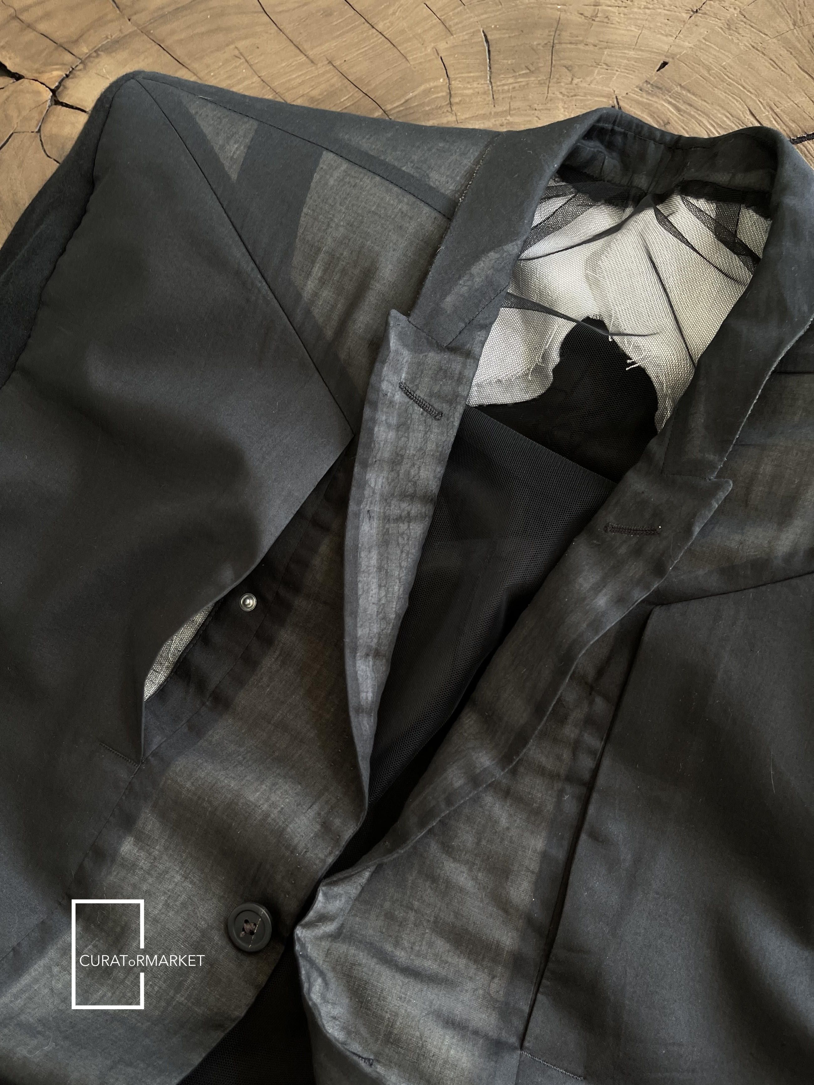 Rick Owens EU48 GRAIL Runway Sample Cobra Silk Tatlin Coat SS24 Lido Size US M / EU 48-50 / 2 - 10 Thumbnail