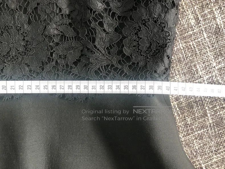 Valentino Valentino Black lace classic dress Size M / US 6-8 / IT 42-44 - 9 Thumbnail