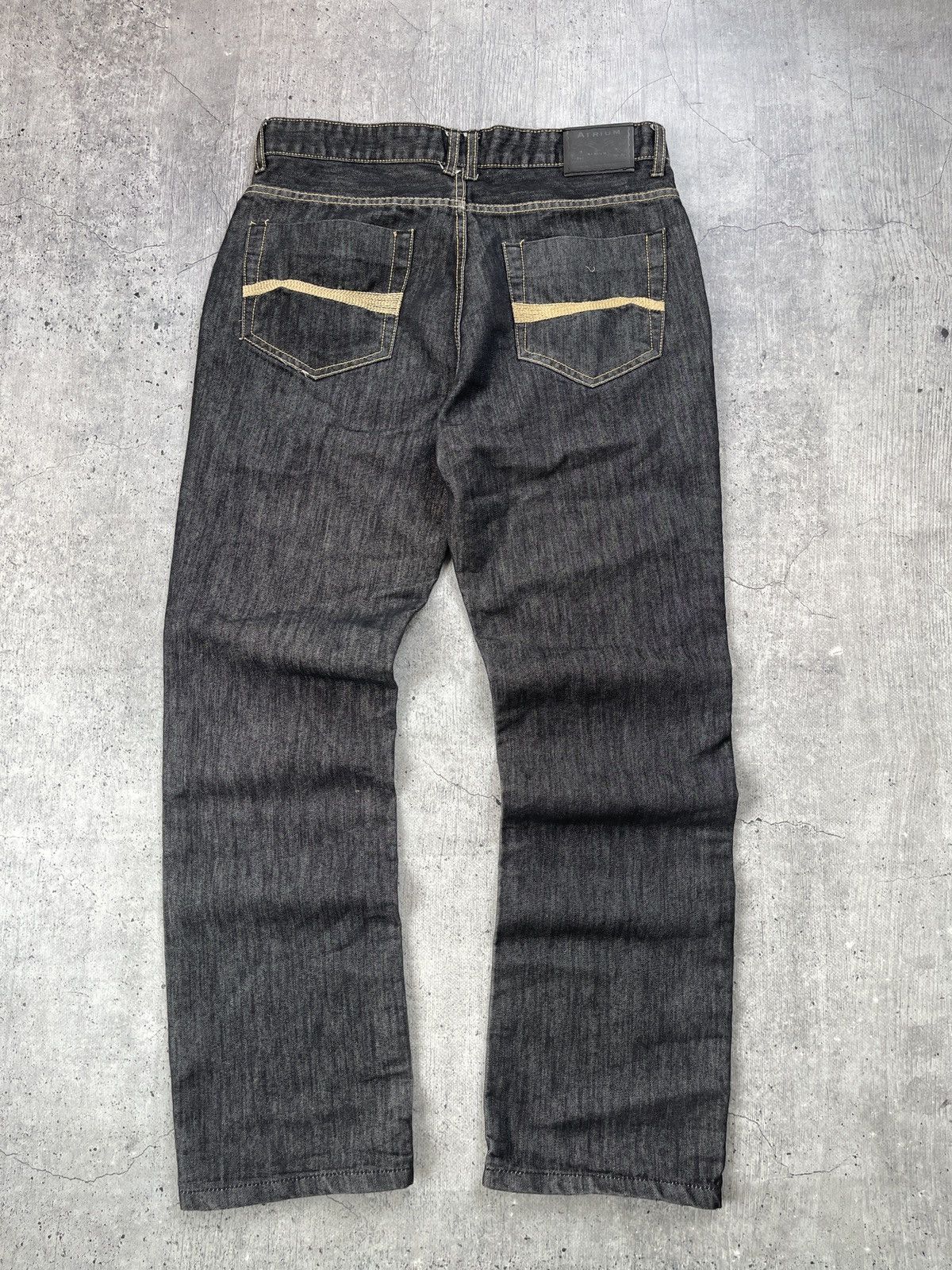 Japanese Brand × Vintage Atrium vintage denim, avant-garde style baggy model Size US 36 / EU 52 - 1 Thumbnail