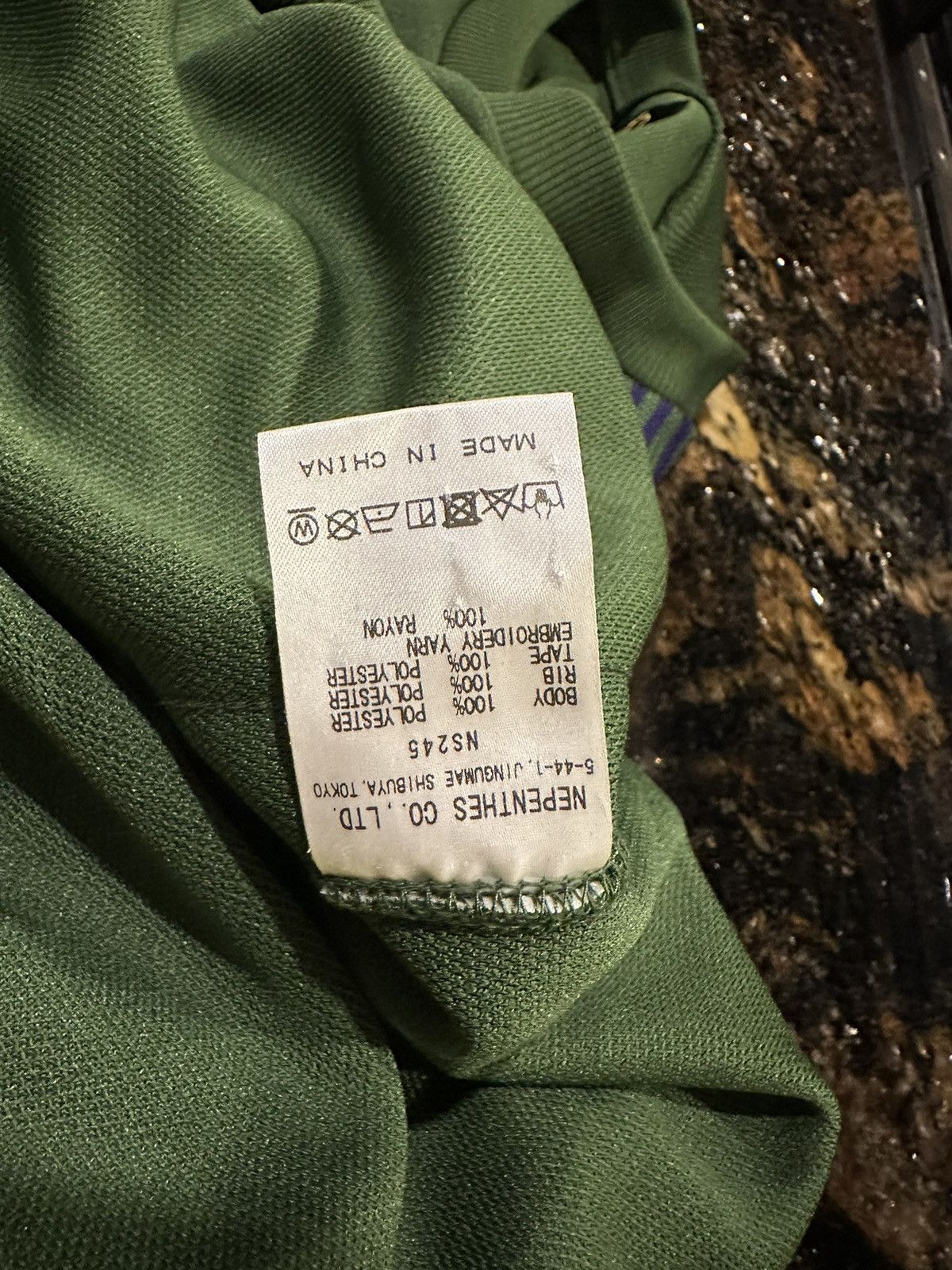 Needles Needles Smooth Polyester Logo Track Striped Green Crewneck Size US M / EU 48-50 / 2 - 12 Thumbnail