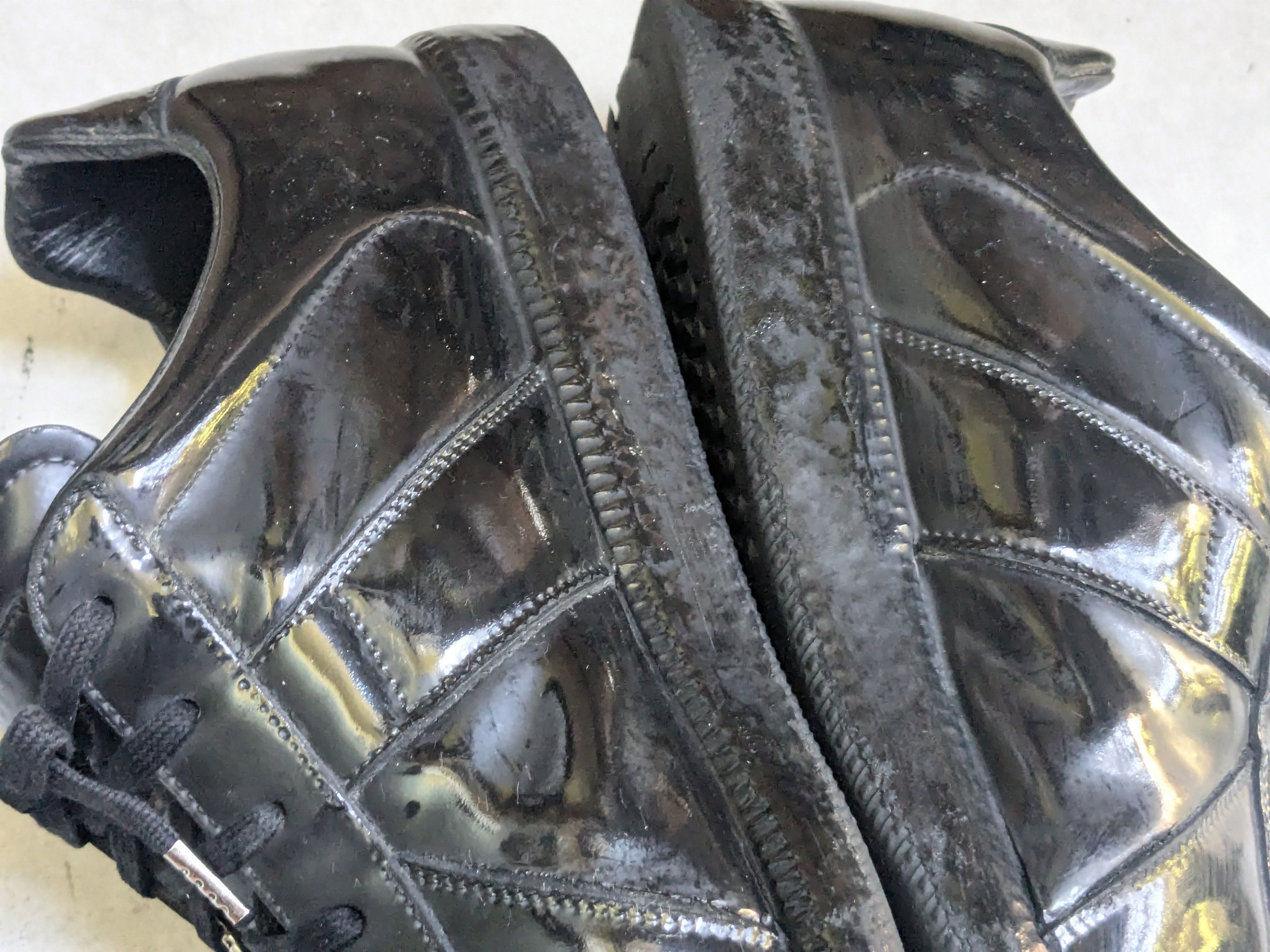 Maison Margiela Maison Margiela Replica GAT Black Patent Leather 12 45 Low Size US 12 / EU 45 - 12 Thumbnail