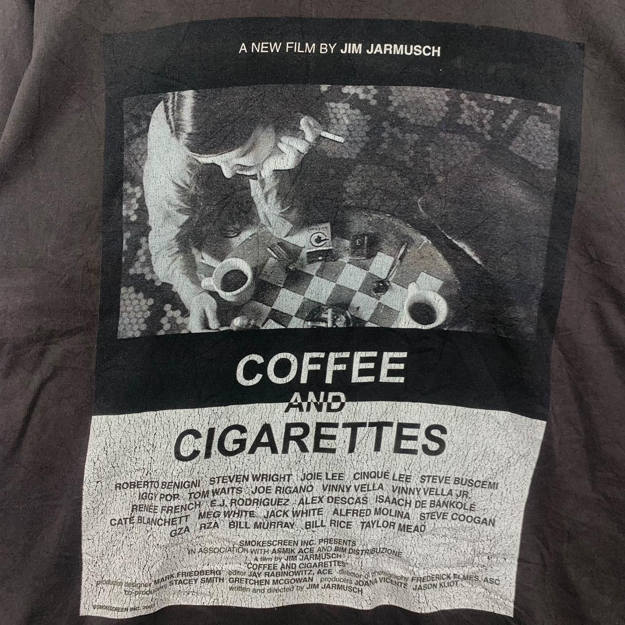 Vintage Vintage COFFEE & CIGARETTES JIM JARMUSCH Movie Tee Shirt Size M / US 6-8 / IT 42-44 - 5 Thumbnail