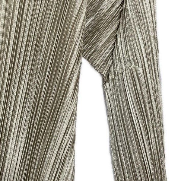 Issey Miyake Issey Miyake size:4 Champagne-colored long sleeves Size XS / US 0-2 / IT 36-38 - 4 Thumbnail